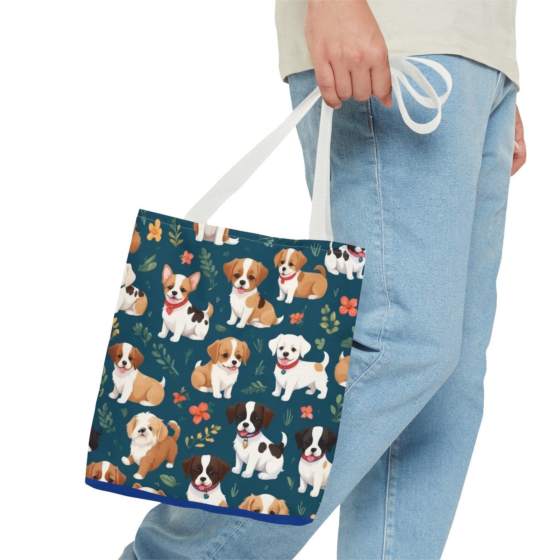 Doggone Cute Tote Bag | Perfect for carrying all your essentials | Shopping, beach, work, school, collegue, perfect gift for dog lovers - Cosmic Creations by Karen