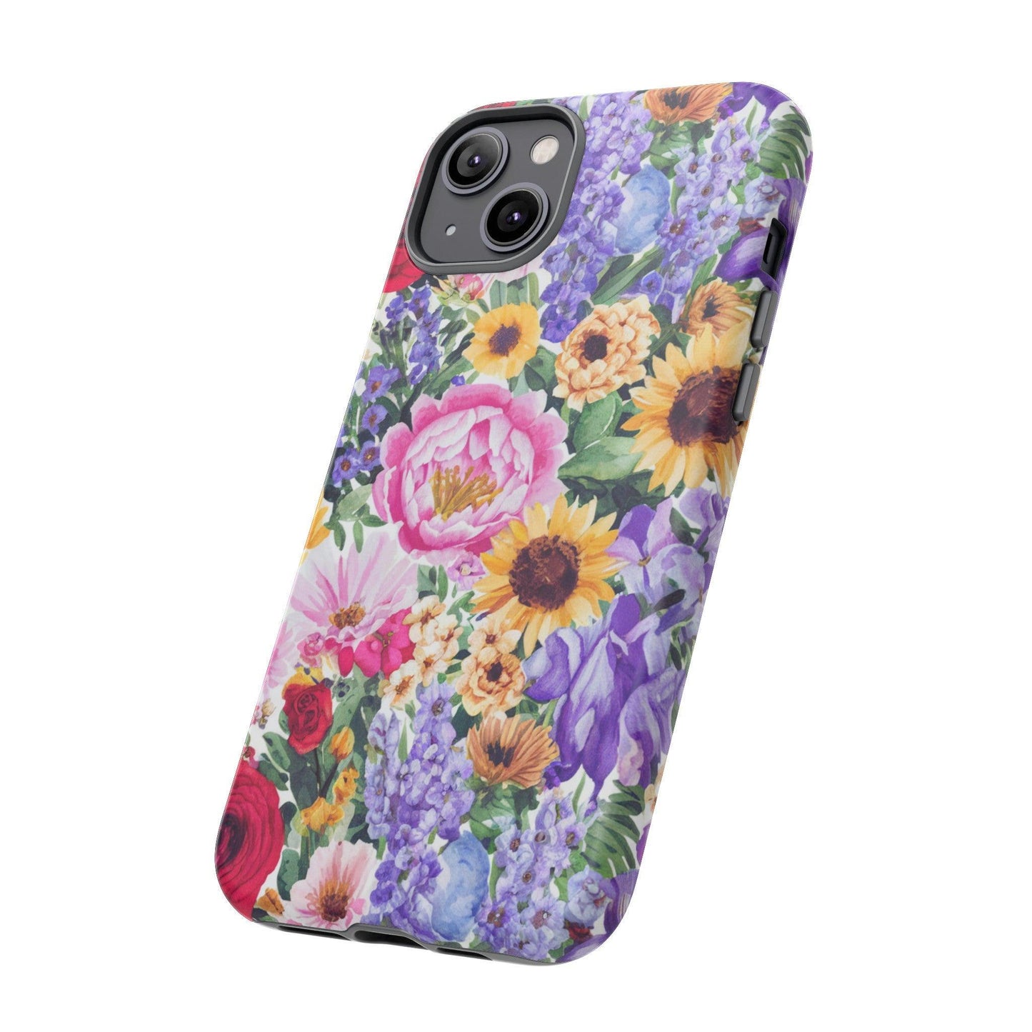 Tough Cellphone Case :" Eclectic Elegance Phone Case Collection" ( Floral patterns)