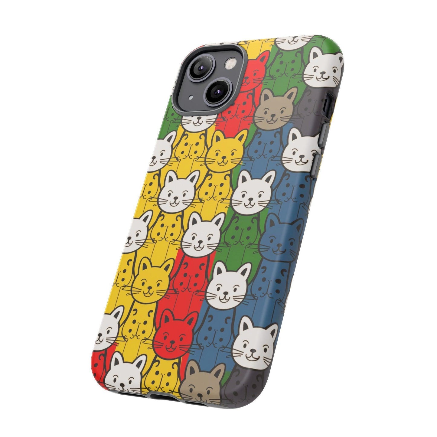 Cat Lovers Collection Tough Cellphone Case - Cosmic Creations by Karen