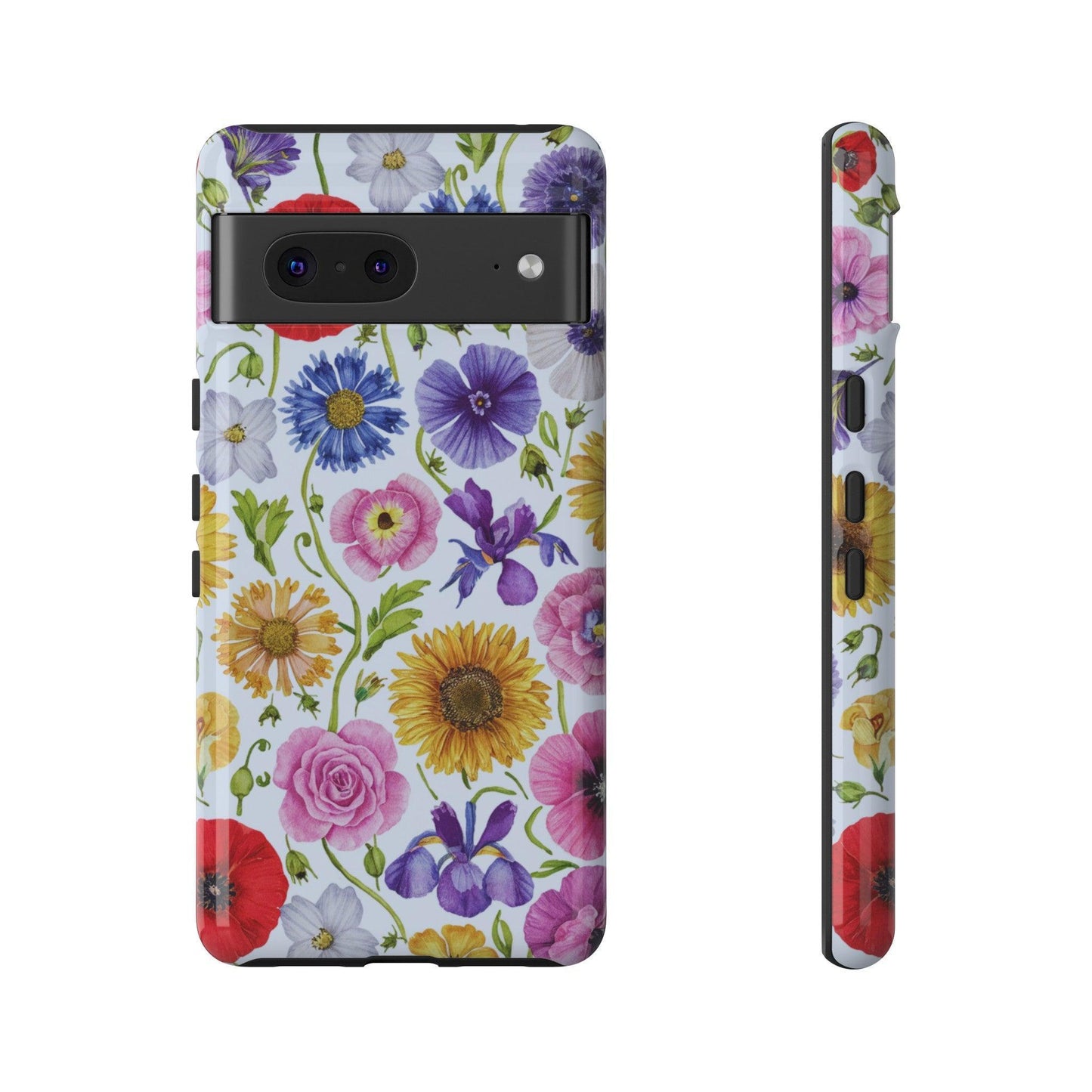 Tough Cellphone Case :" Eclectic Elegance Phone Case Collection" ( Floral patterns)