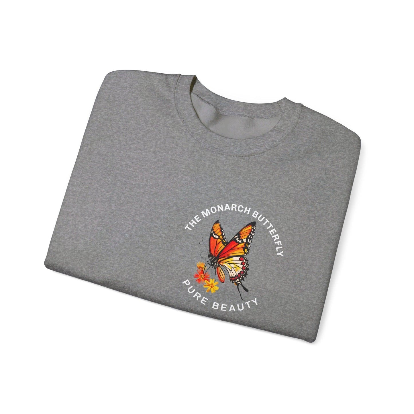 Unisex Heavy Blend™ Crewneck Sweatshirt : "The Monarch Butterfly collection"