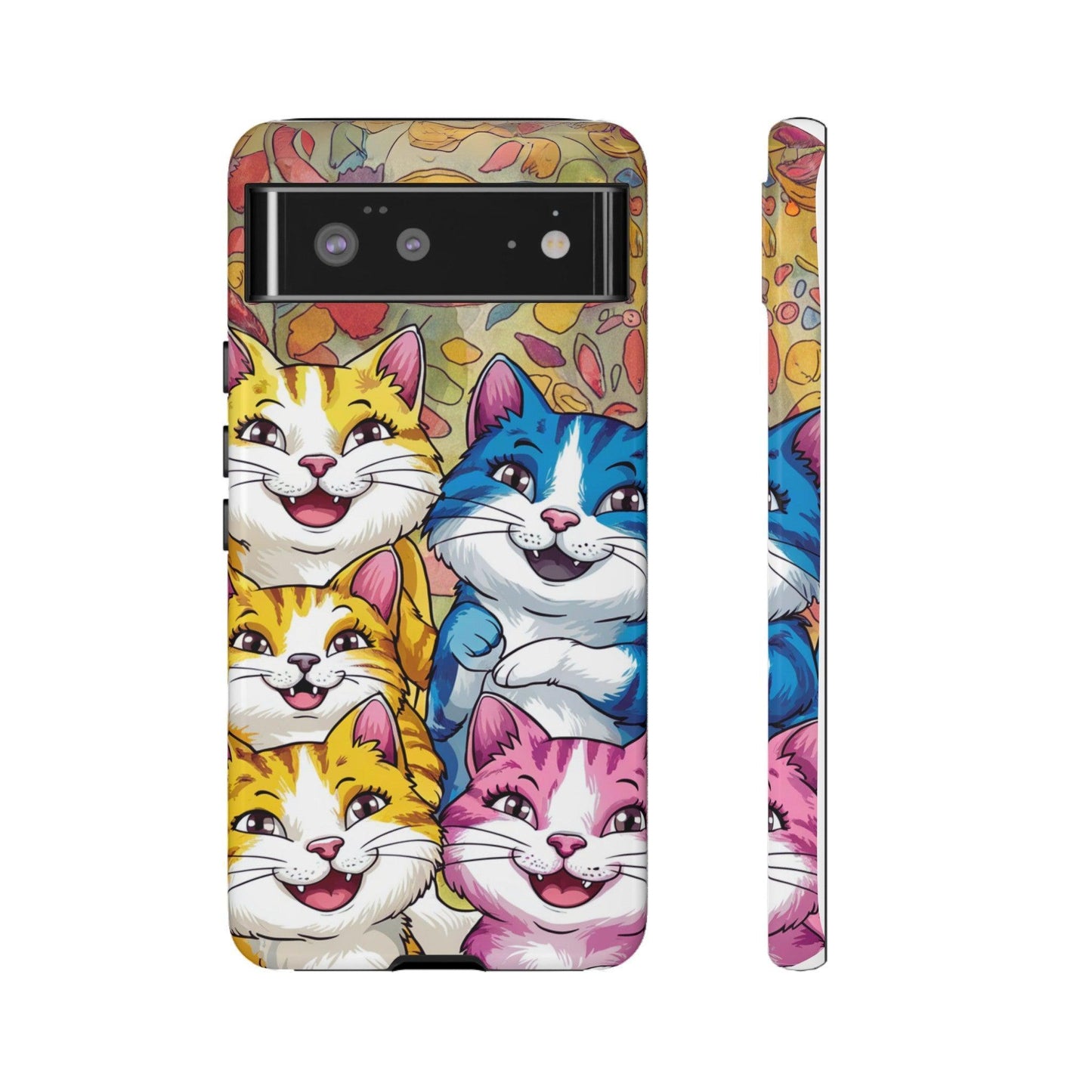 Cat Lovers Collection Tough Cellphone Case - Cosmic Creations by Karen