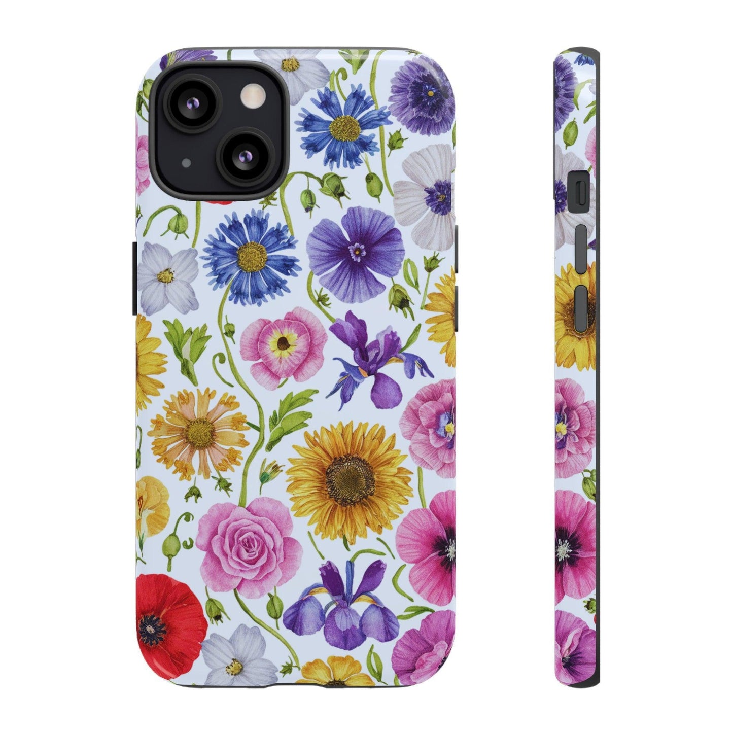 Tough Cellphone Case :" Eclectic Elegance Phone Case Collection" ( Floral patterns)