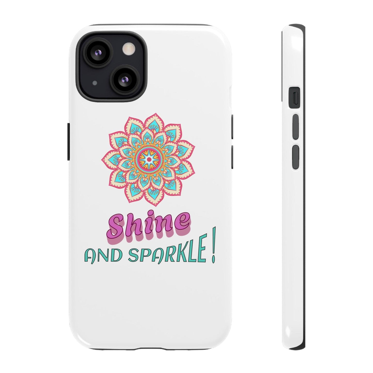 GlitterGuard iPhone Tough Case | Ideal for everyday use, travel, and as a trendy gift for tech enthusiasts, teens, and fashion-forward individuals. - Cosmic Creations by Karen