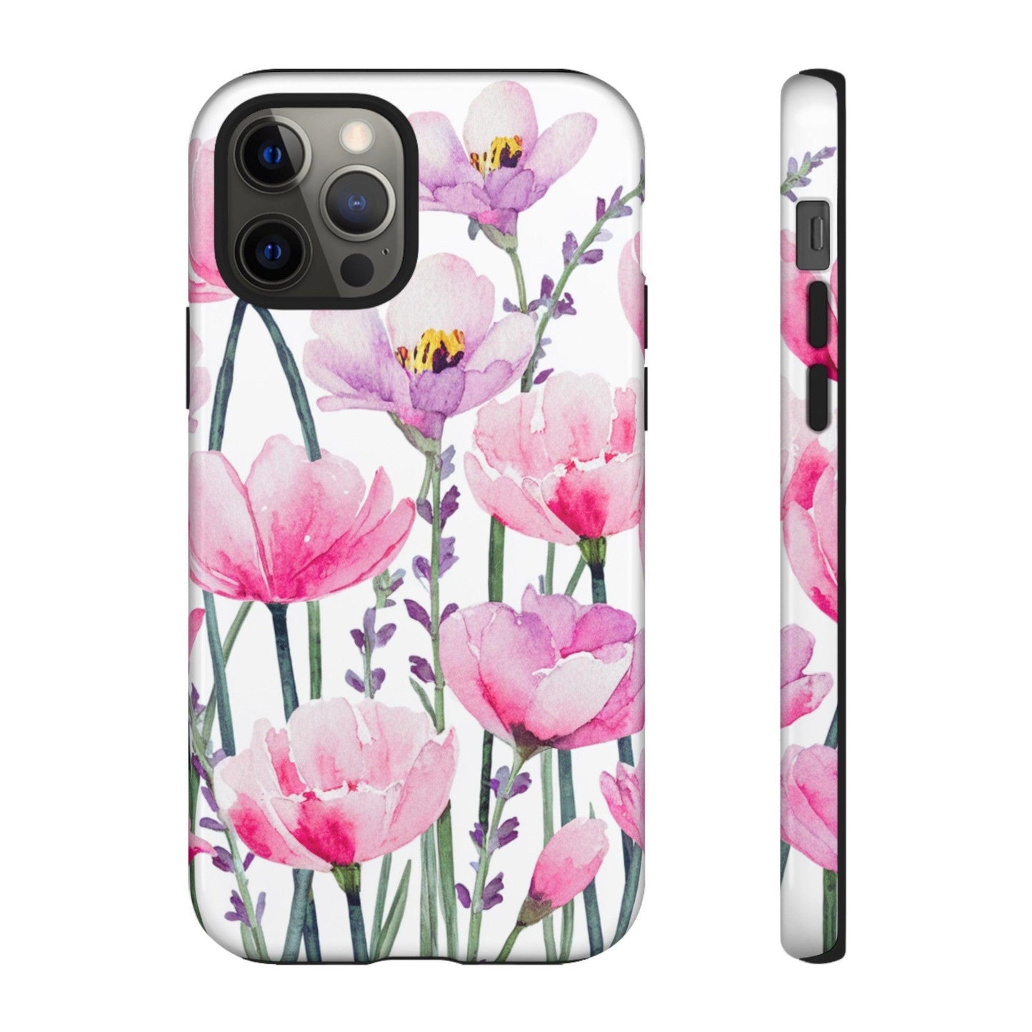 Tough Cellphone Case :" Eclectic Elegance Phone Case Collection" ( Floral patterns)