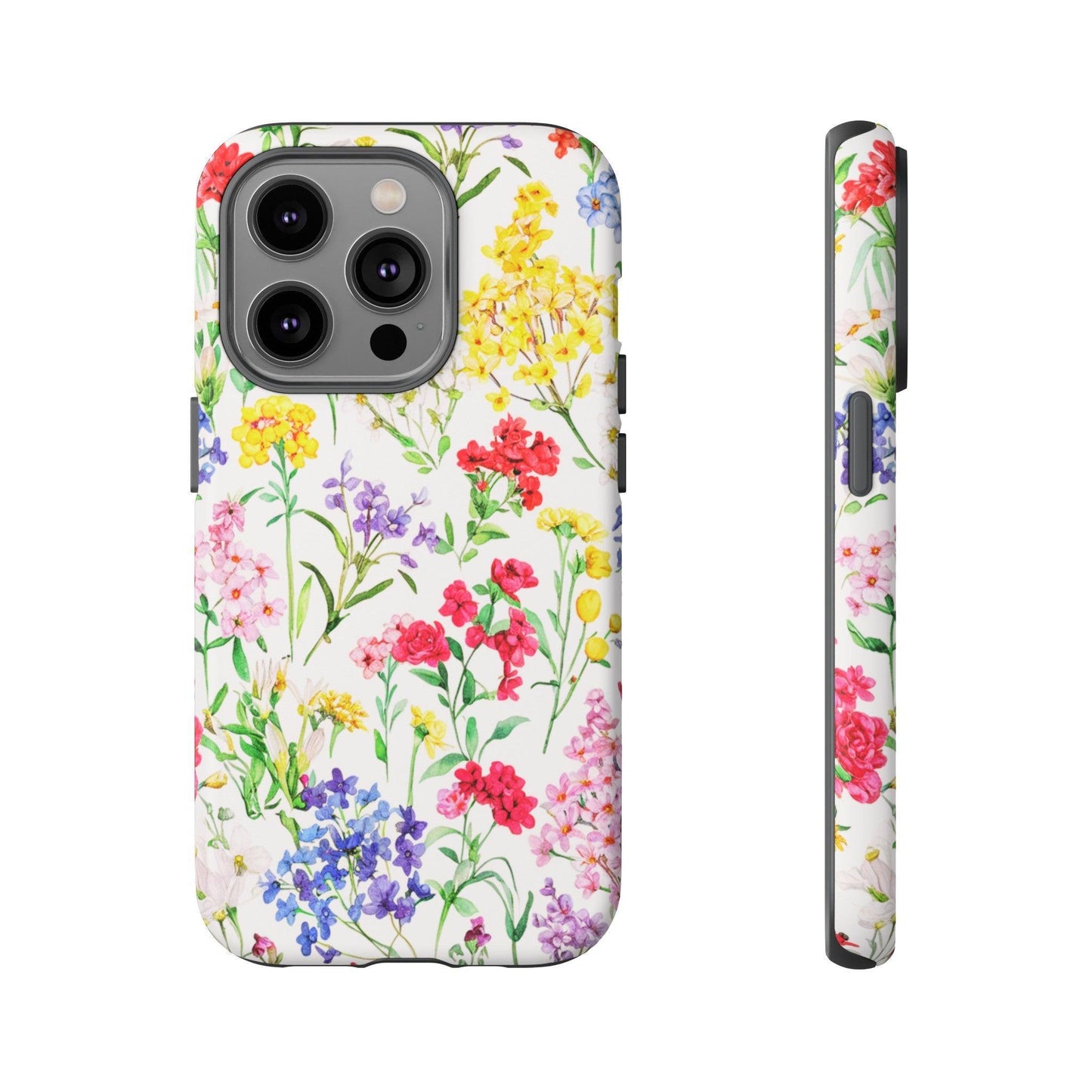 Tough Cellphone Case :" Eclectic Elegance Phone Case Collection" ( Floral patterns)