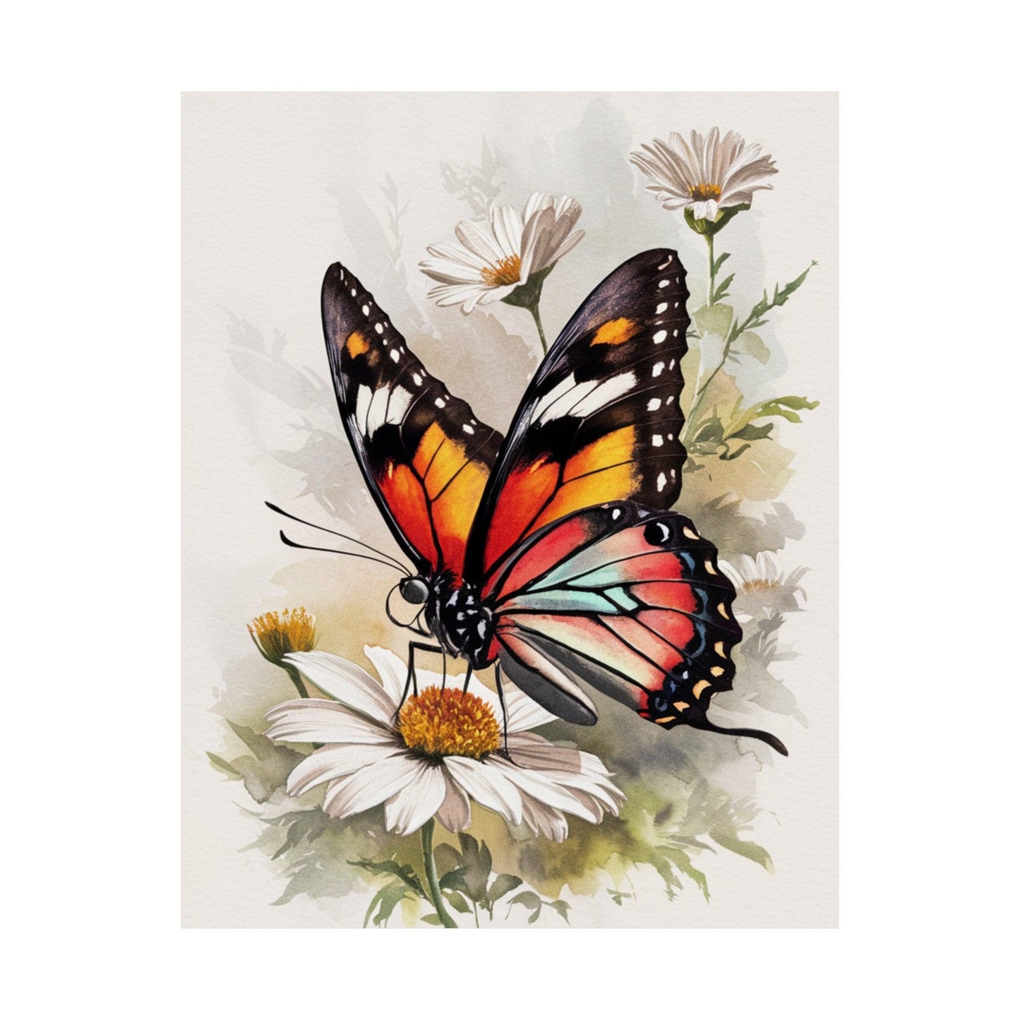 Monarch Butterfly Splendor Posters - Cosmic Creations by Karen