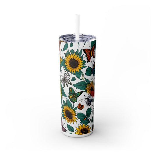 Whimsical Sips Skinny Tumbler Collectionr | Tumblerwith Straw, 20oz | keep your drinks hot for 12h and cold for 24h - Cosmic Creations by Karen