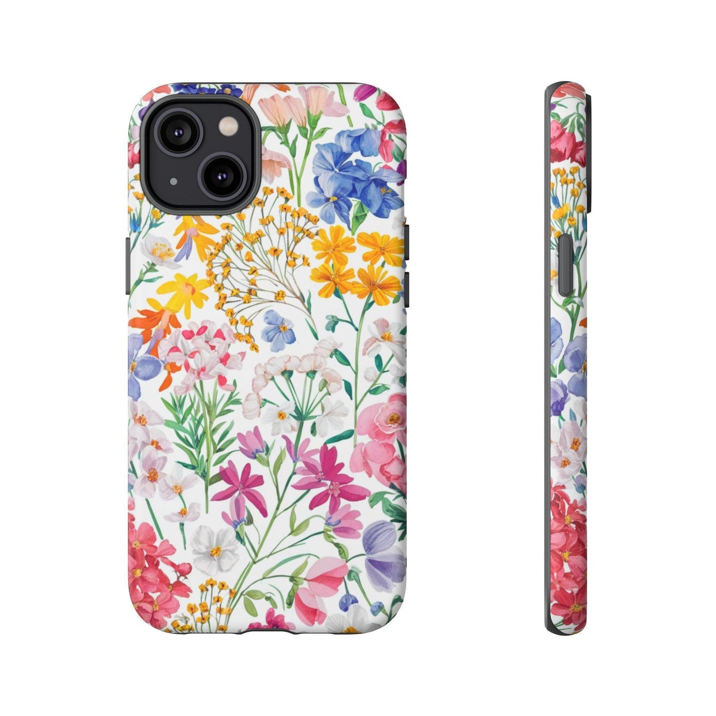 Tough Cellphone Case :" Eclectic Elegance Phone Case Collection" ( Floral patterns)