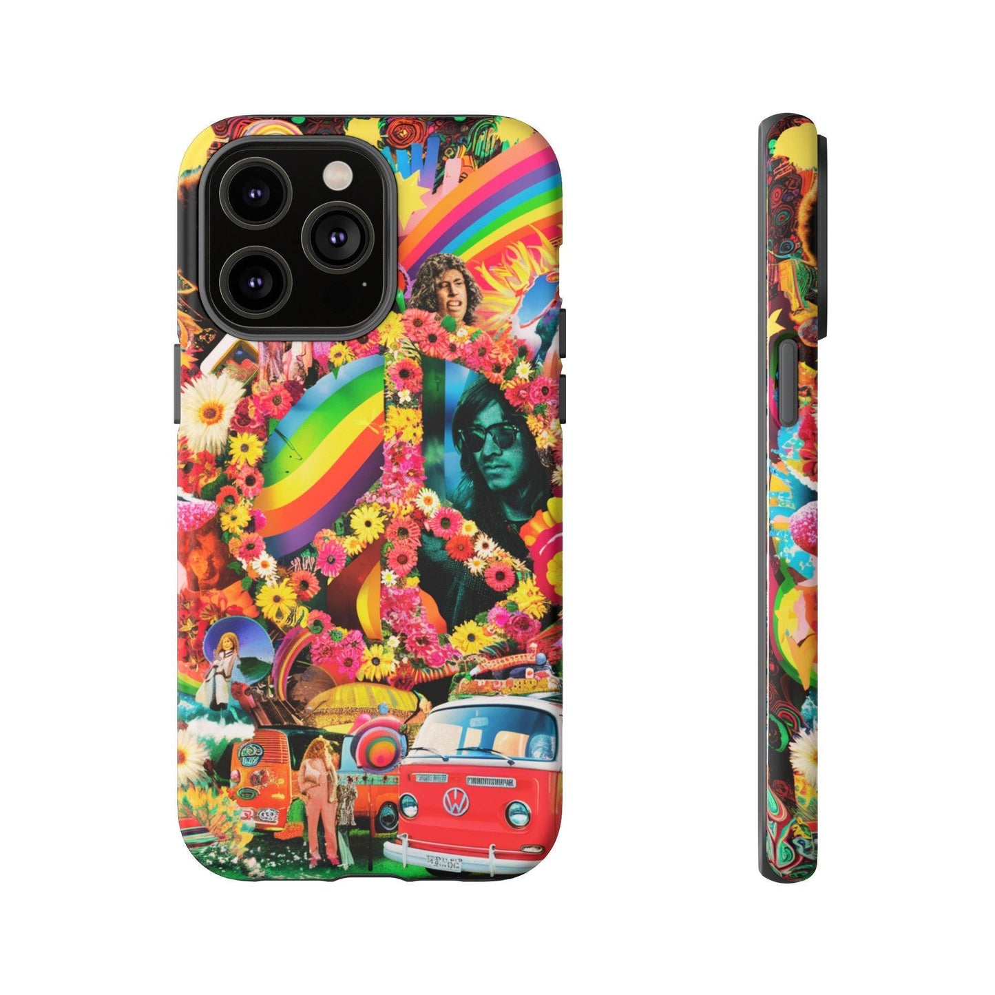 Tough Phone Case :" Eclectic Elegance Phone Case Collection" ( Hippie Style patterns)