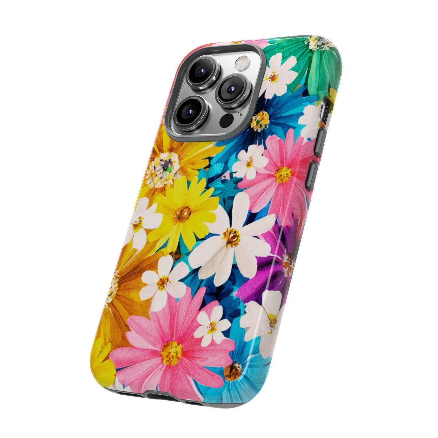 Tough Cellphone Case :" Eclectic Elegance Phone Case Collection" ( Floral patterns)