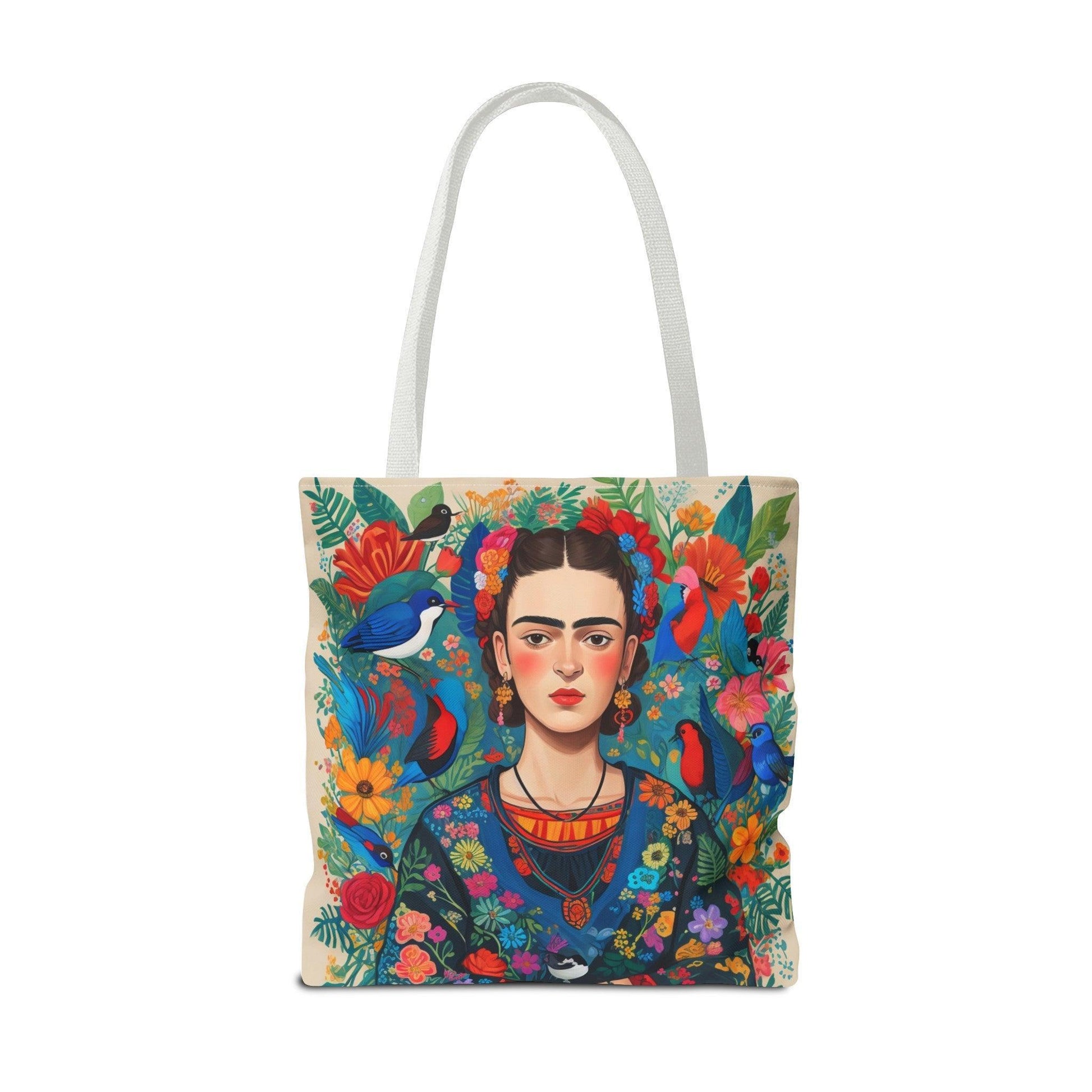 Frida Inspired Tote Bag, looking for a stylish way to carry your essentials or searching for the perfect gift, stunning and awesome Tote bag - Cosmic Creations by Karen