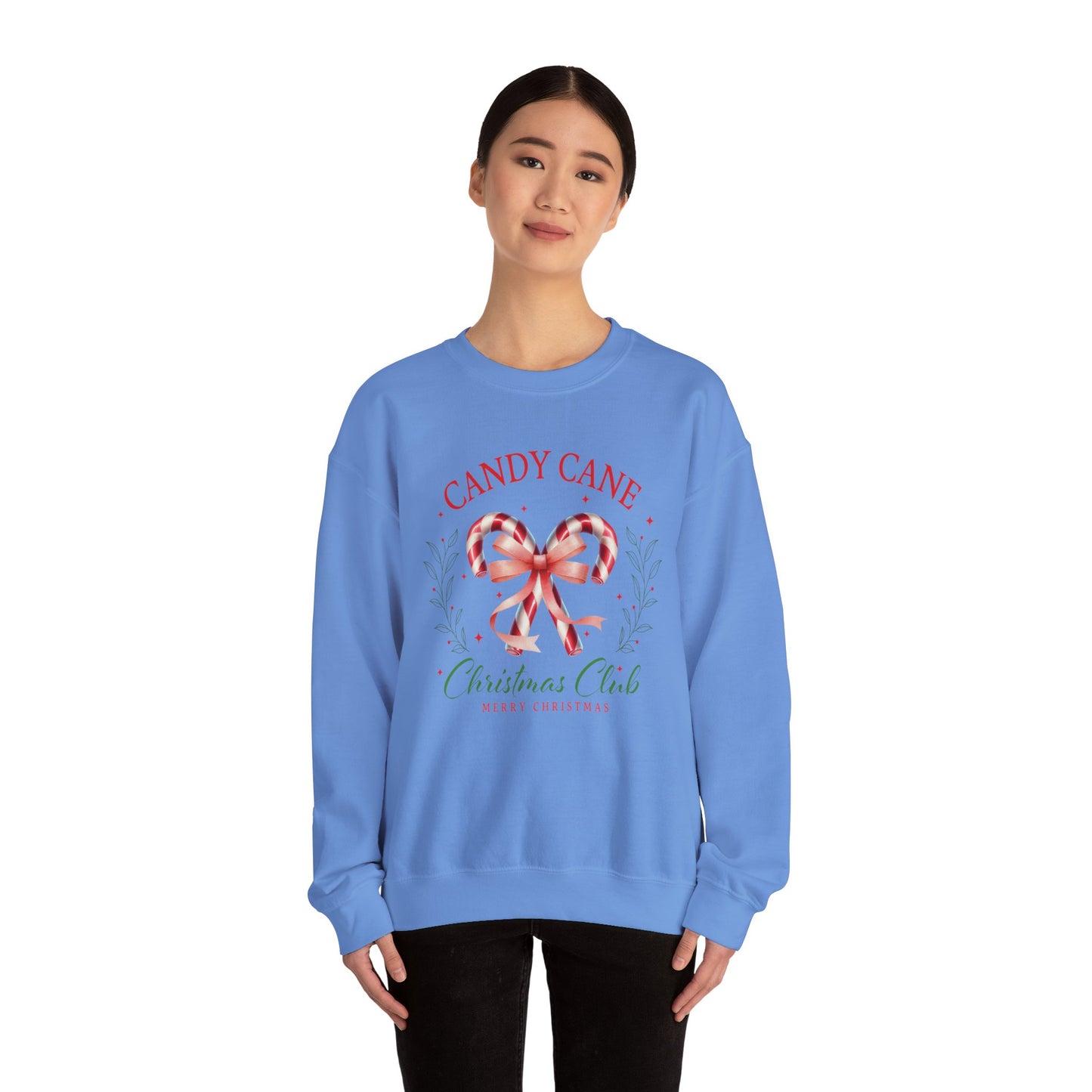 Christmas  Candy Cane Unisex Crewneck Sweatshirt