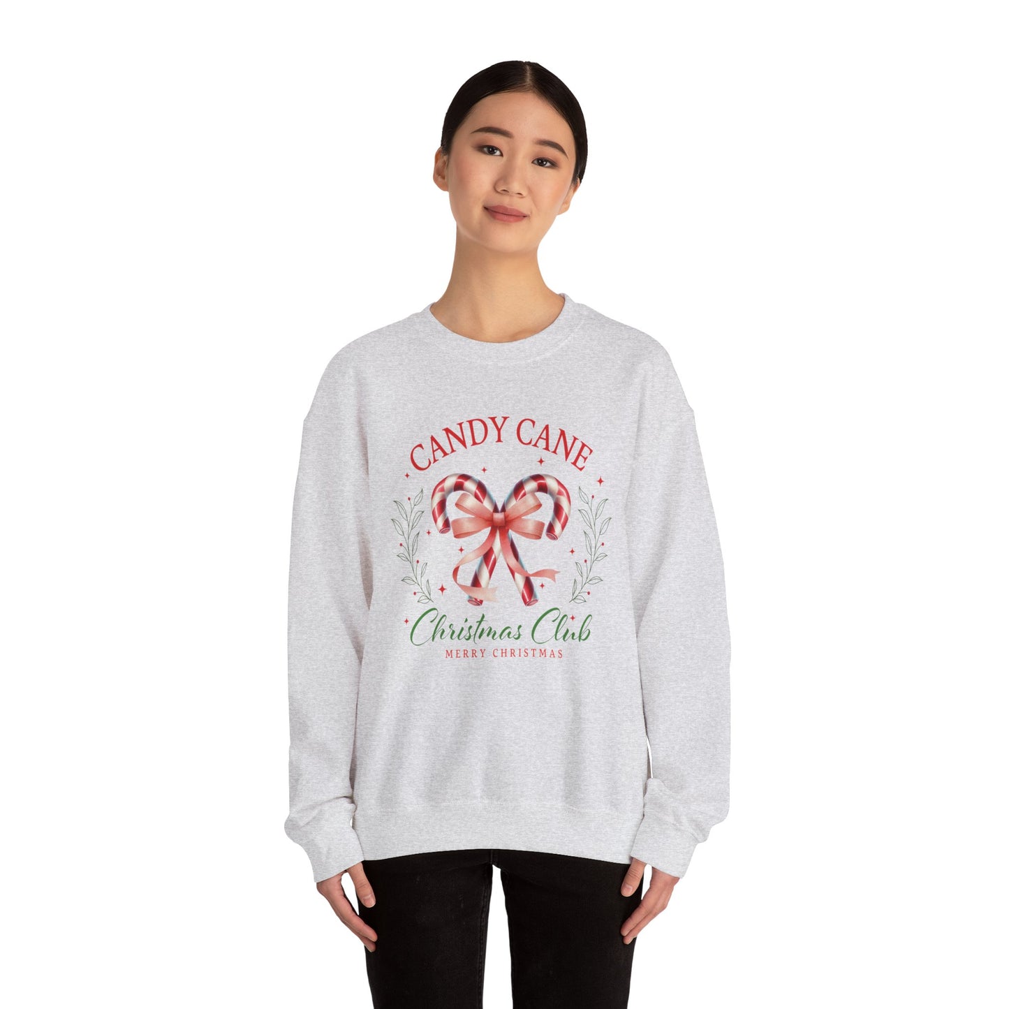 Christmas  Candy Cane Unisex Crewneck Sweatshirt