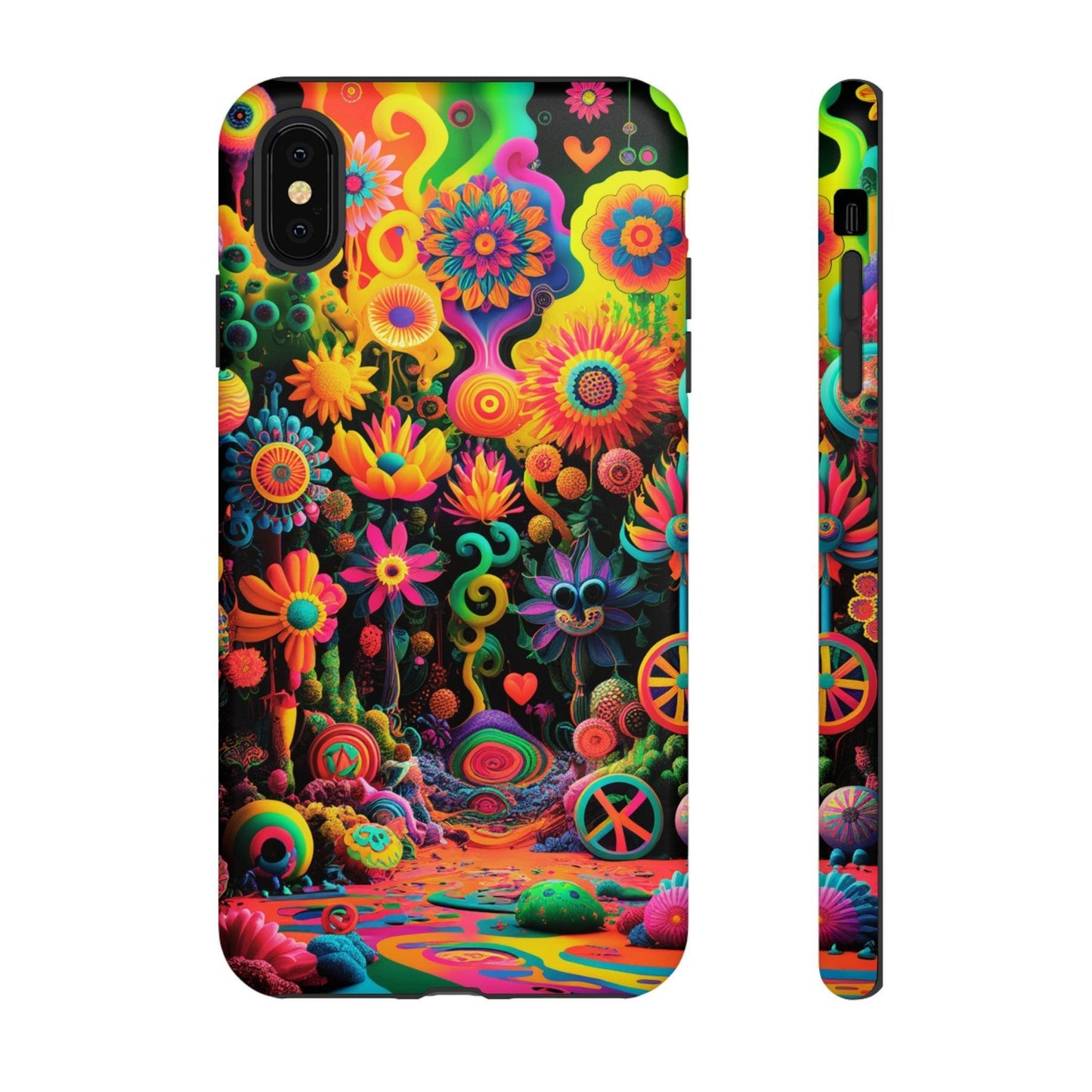 Tough Phone Case :" Eclectic Elegance Phone Case Collection" ( Hippie Style patterns)