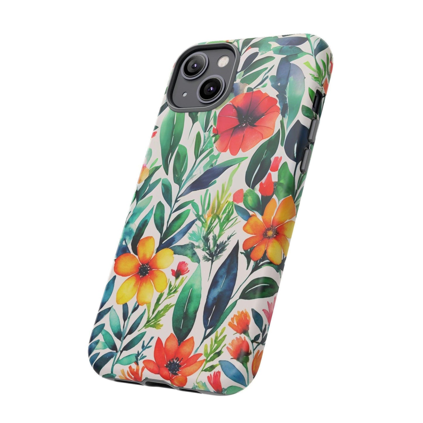 Tough Cellphone Case :" Eclectic Elegance Phone Case Collection" ( Floral patterns)