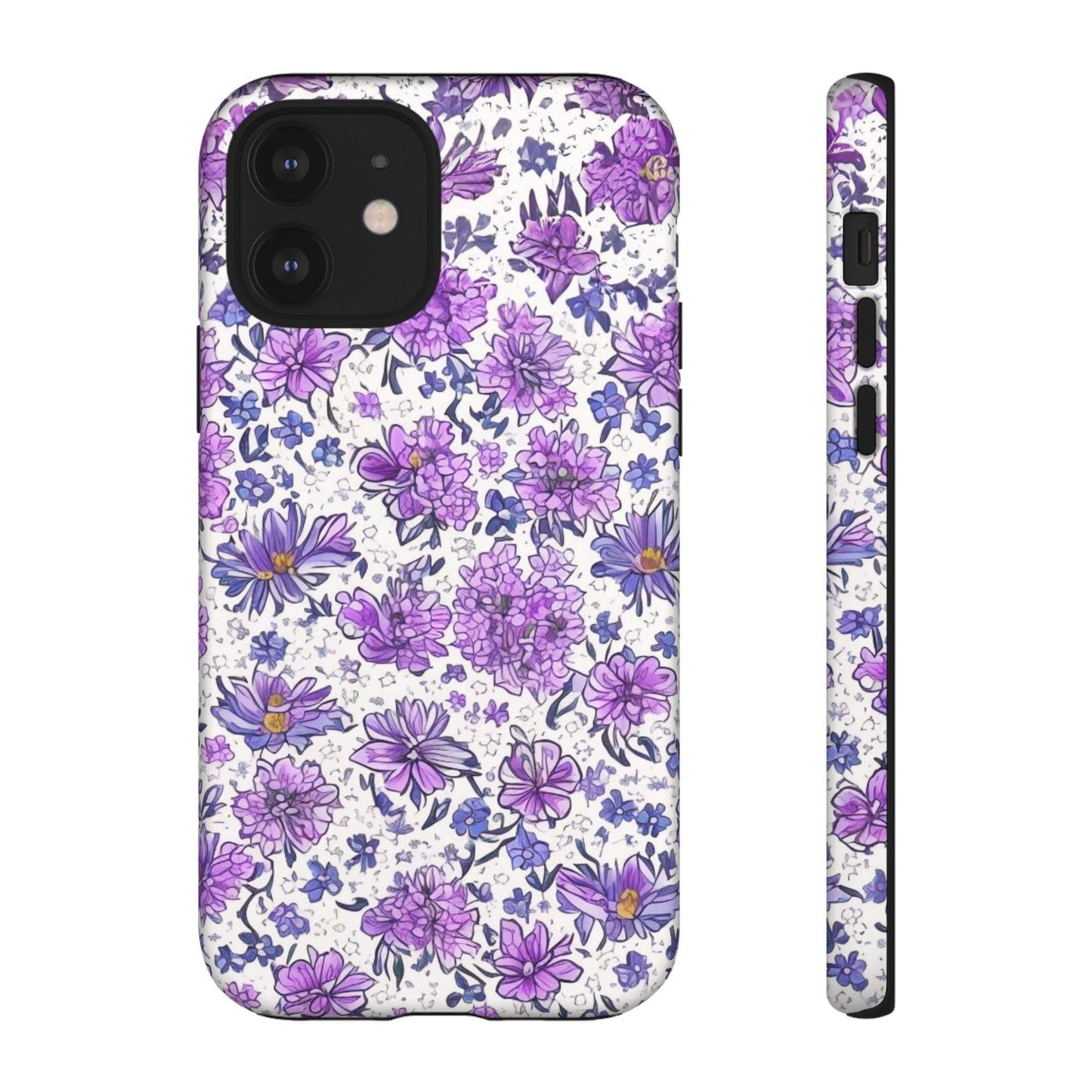 Tough Cellphone Case :" Eclectic Elegance Phone Case Collection" ( Floral patterns)