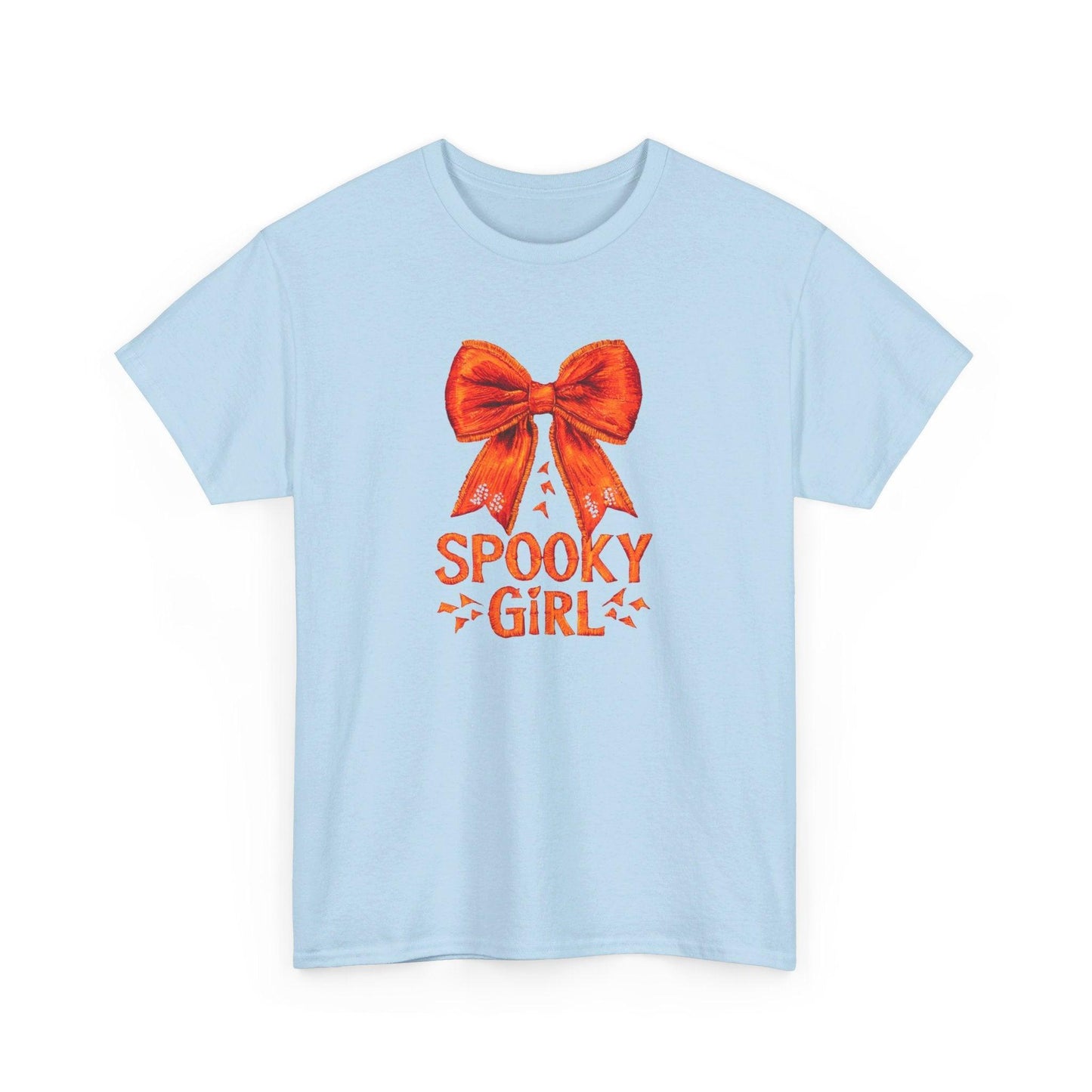 Spooky Girl Coquette Cotton Tee - Cosmic Creations by Karen