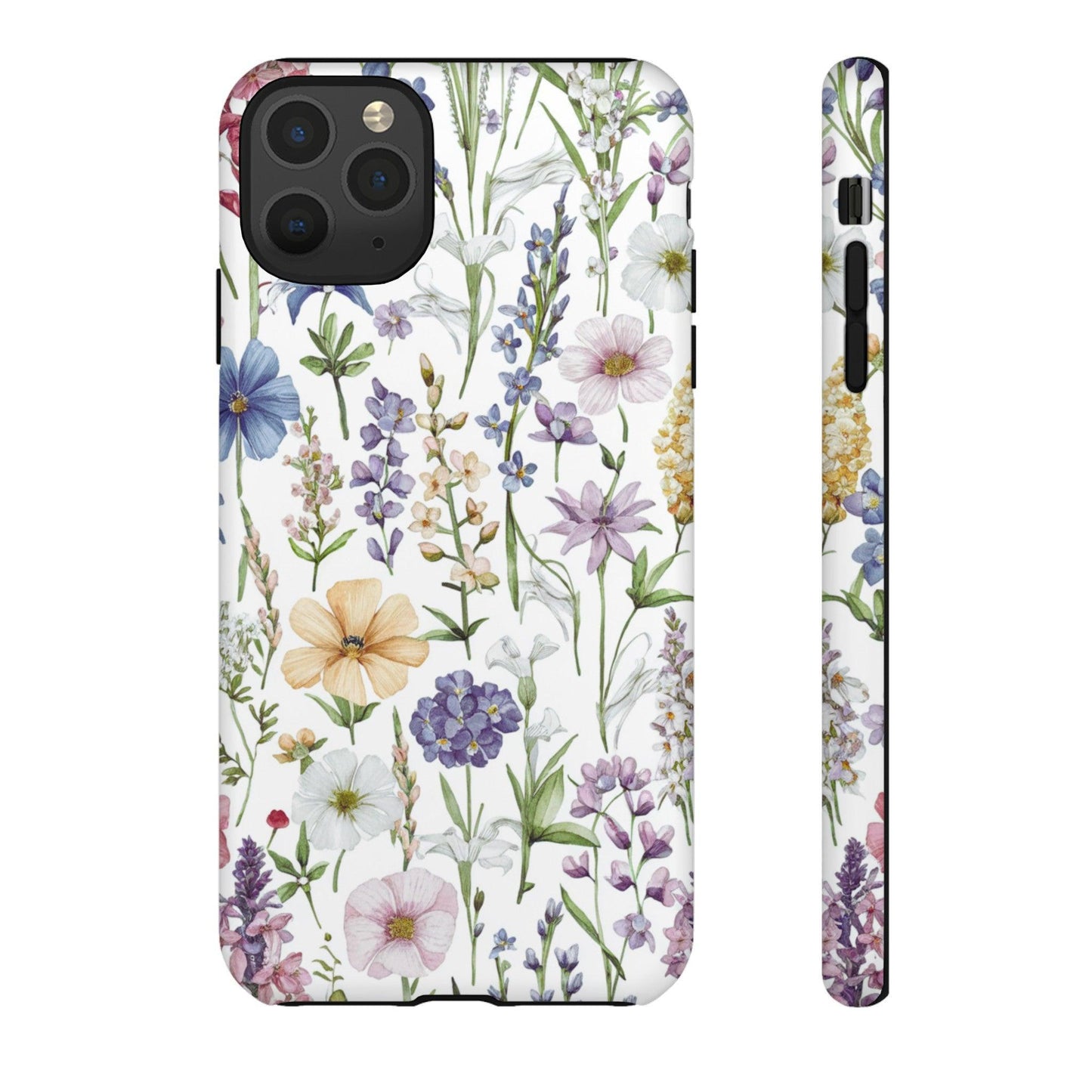 Tough Cellphone Case :" Eclectic Elegance Phone Case Collection" ( Floral patterns)