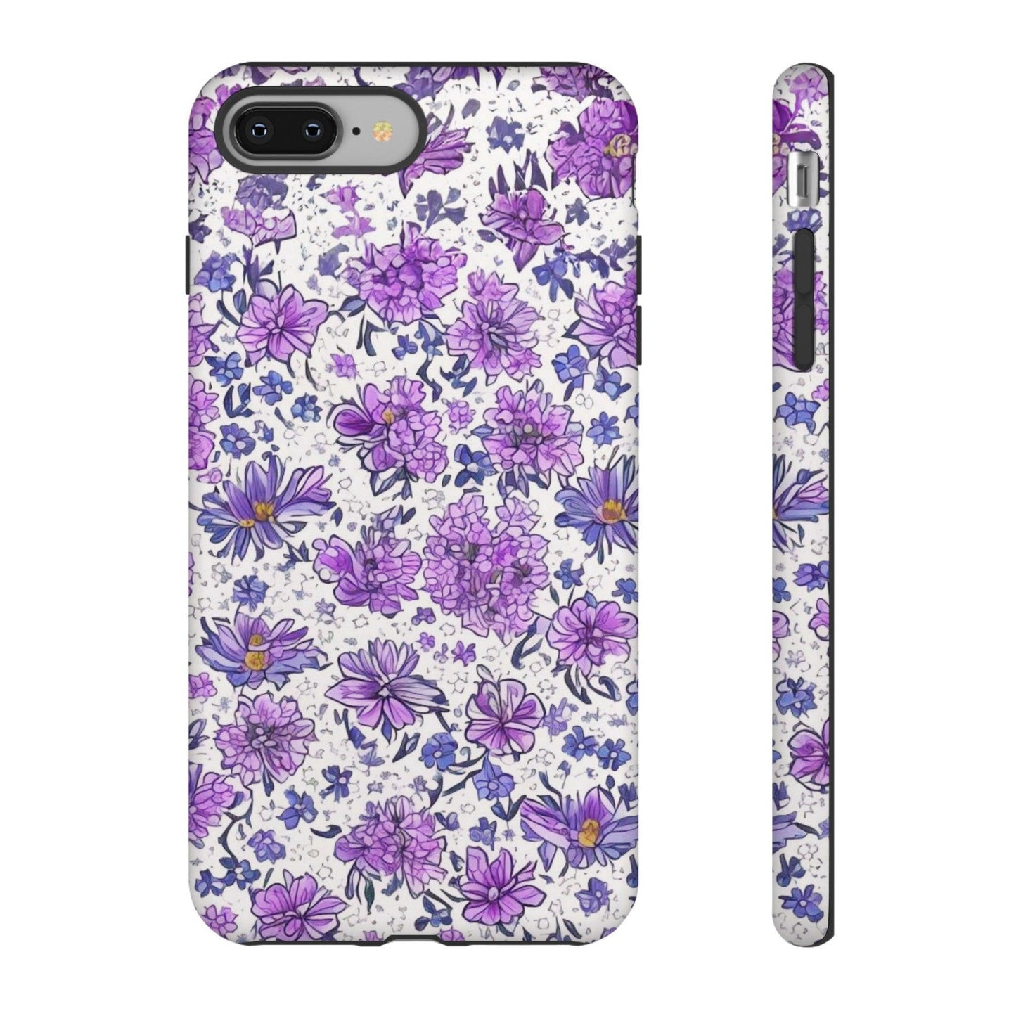 Tough Cellphone Case :" Eclectic Elegance Phone Case Collection" ( Floral patterns)