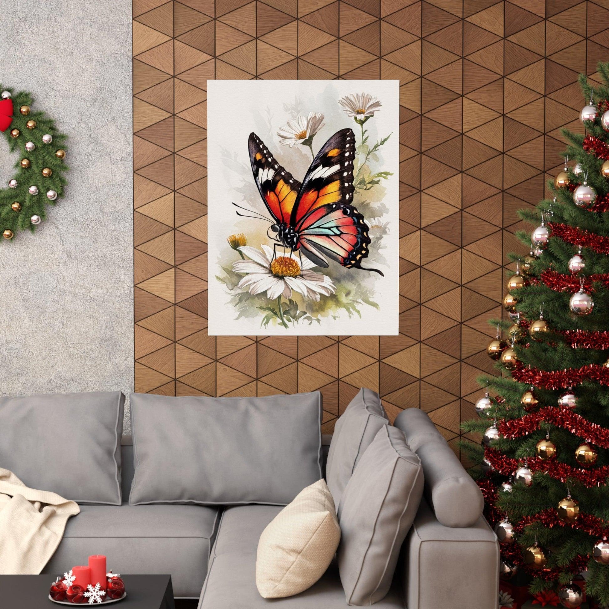 Monarch Butterfly Splendor Posters - Cosmic Creations by Karen