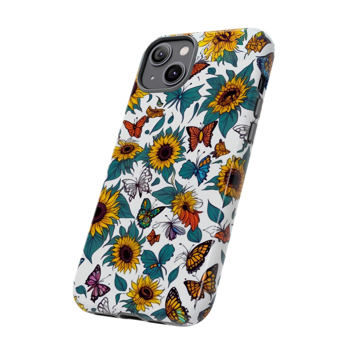 Tough Cellphone Case :" Eclectic Elegance Phone Case Collection" ( Floral patterns)