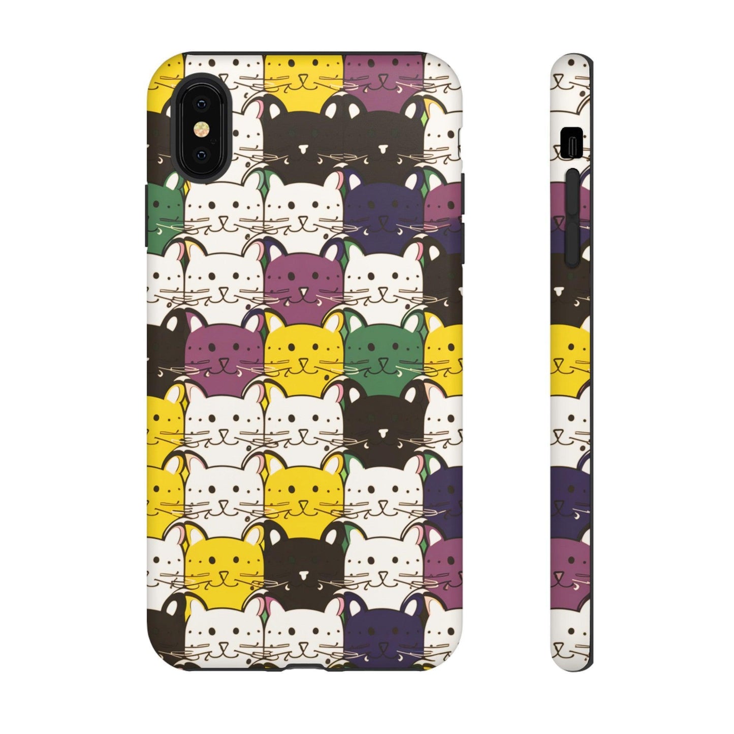 Cat Lovers Collection Tough Cellphone Case - Cosmic Creations by Karen