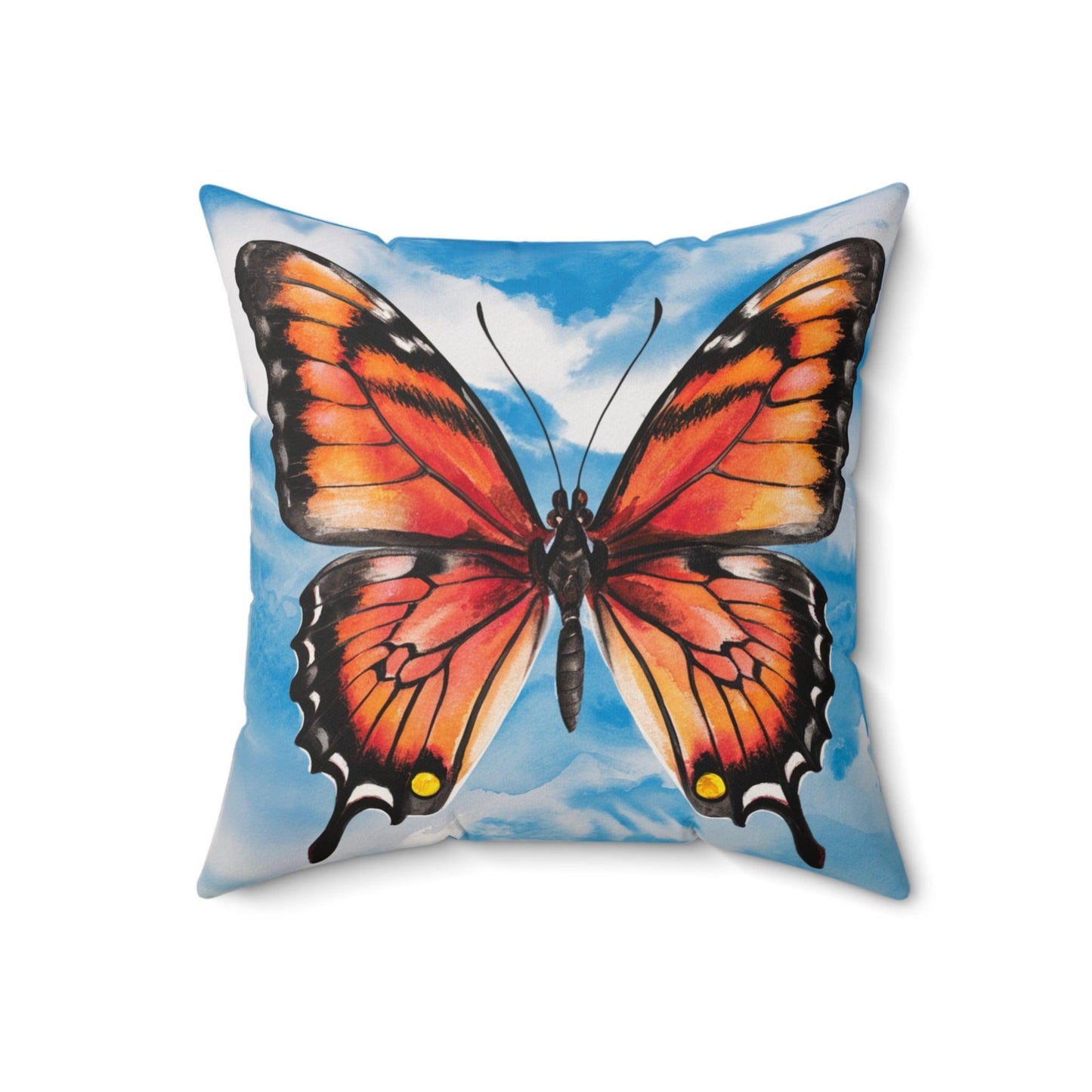 Monarch Butterfly Majestic Pillow - Cosmic Creations by Karen