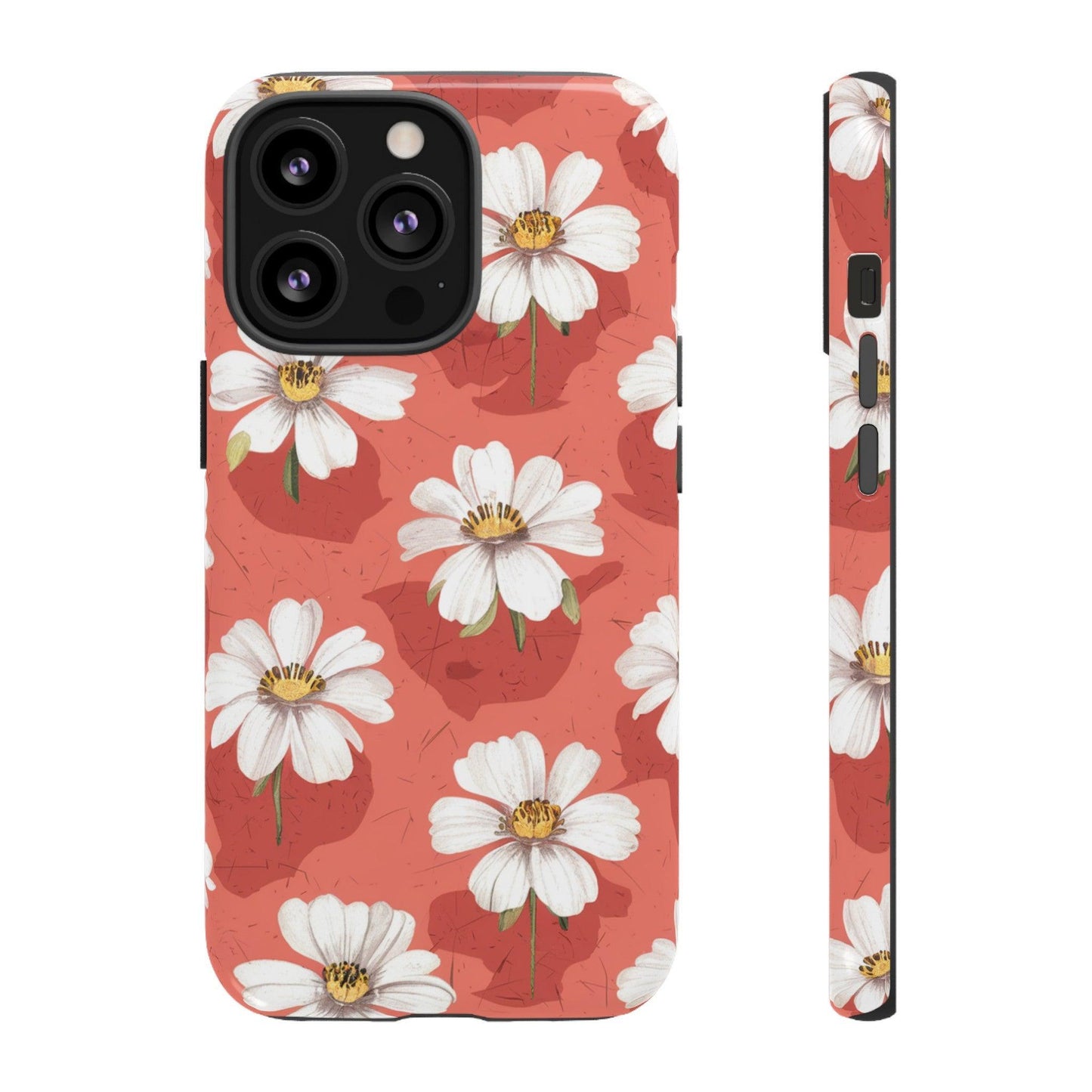 Tough Cellphone Case :" Eclectic Elegance Phone Case Collection" ( Floral patterns)