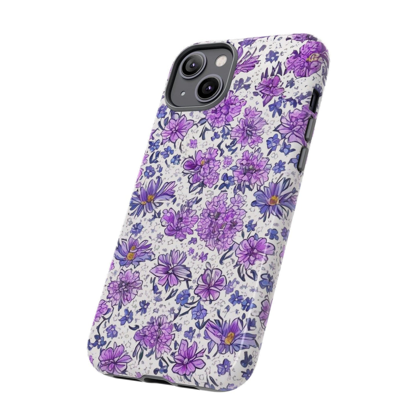 Tough Cellphone Case :" Eclectic Elegance Phone Case Collection" ( Floral patterns)