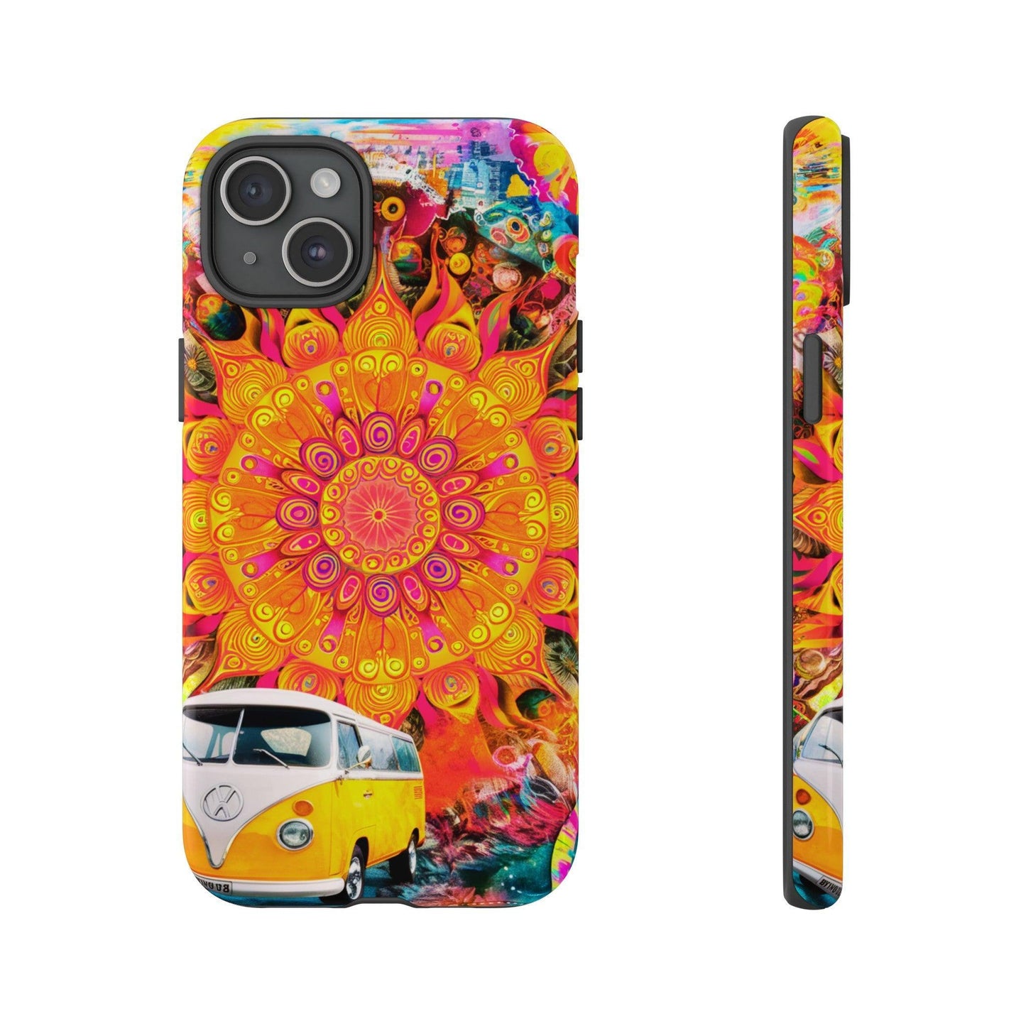 Tough Phone Case :" Eclectic Elegance Phone Case Collection" ( Hippie Style patterns)