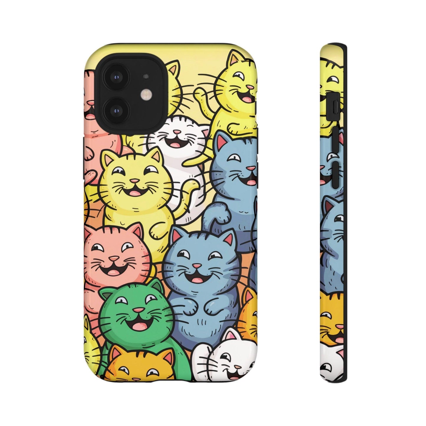 Cat Lovers Collection Tough Cellphone Case - Cosmic Creations by Karen