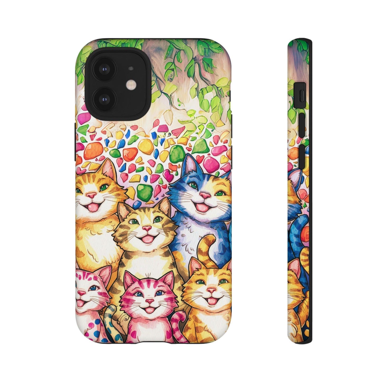 Cat Lovers Collection Tough Cellphone Case - Cosmic Creations by Karen