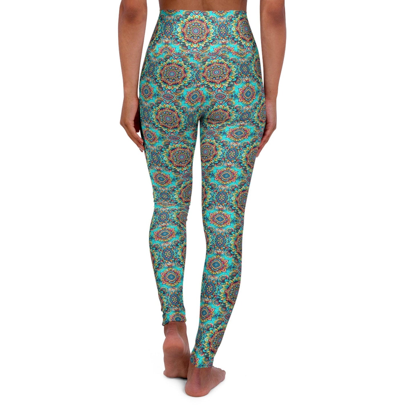 High Waisted Yoga Leggings |  "Yoga Serenity Collection"