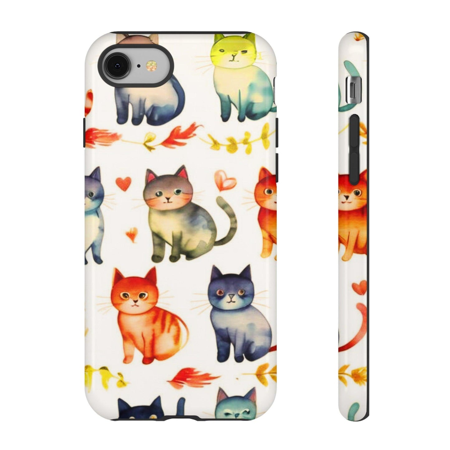 Cat Lovers Collection Tough Cellphone Case - Cosmic Creations by Karen