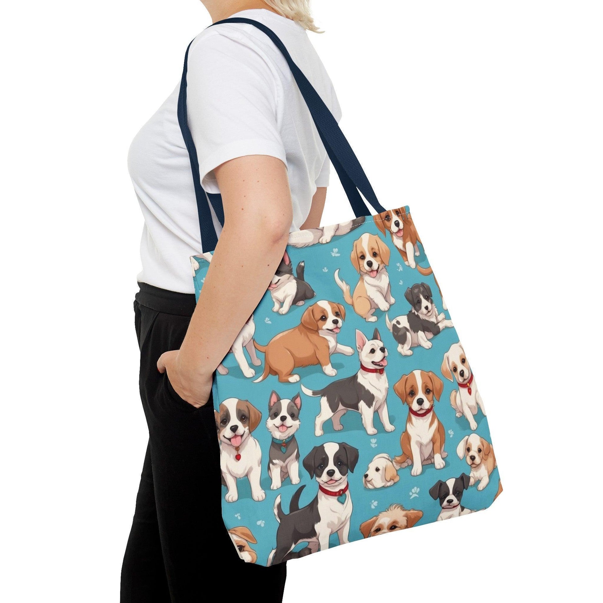 Doggone Cute Tote Bag | Perfect for carrying all your essentials, shopping, beach, work, school, collegue, perfect gift for dog lovers - Cosmic Creations by Karen