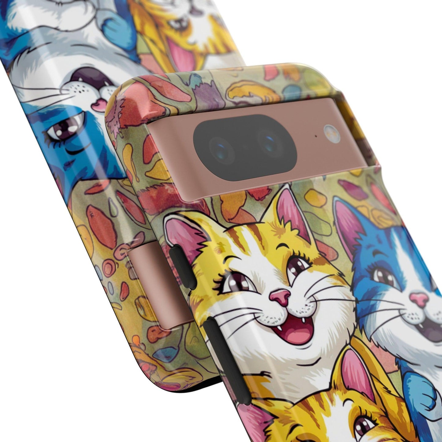 Cat Lovers Collection Tough Cellphone Case - Cosmic Creations by Karen