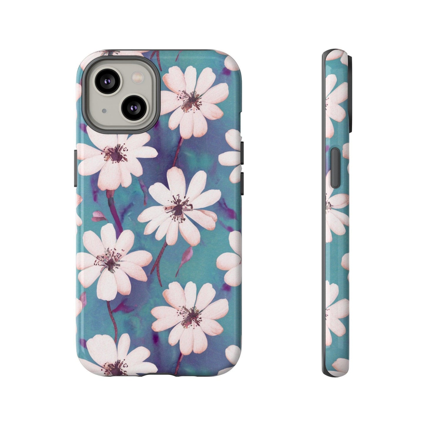 Tough Cellphone Case :" Eclectic Elegance Phone Case Collection" ( Floral patterns)