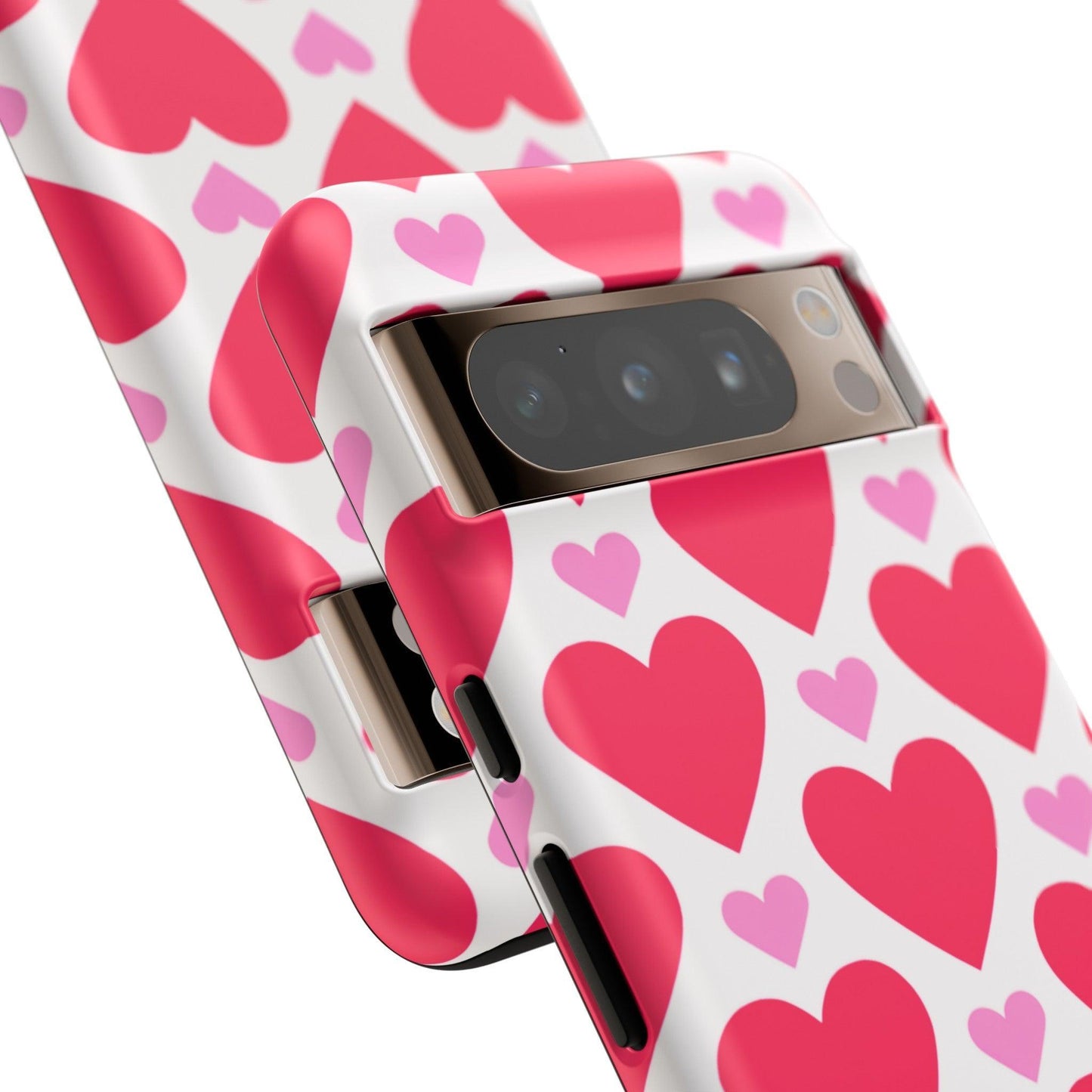 Tough Phone Case :" Eclectic Elegance Phone Case Collection" ( Hearts patterns)