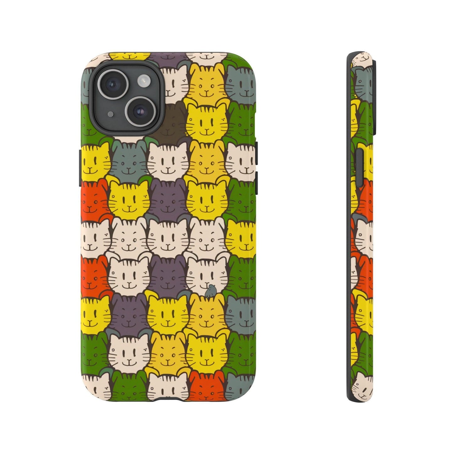 Cat Lovers Collection Tough Cellphone Case - Cosmic Creations by Karen