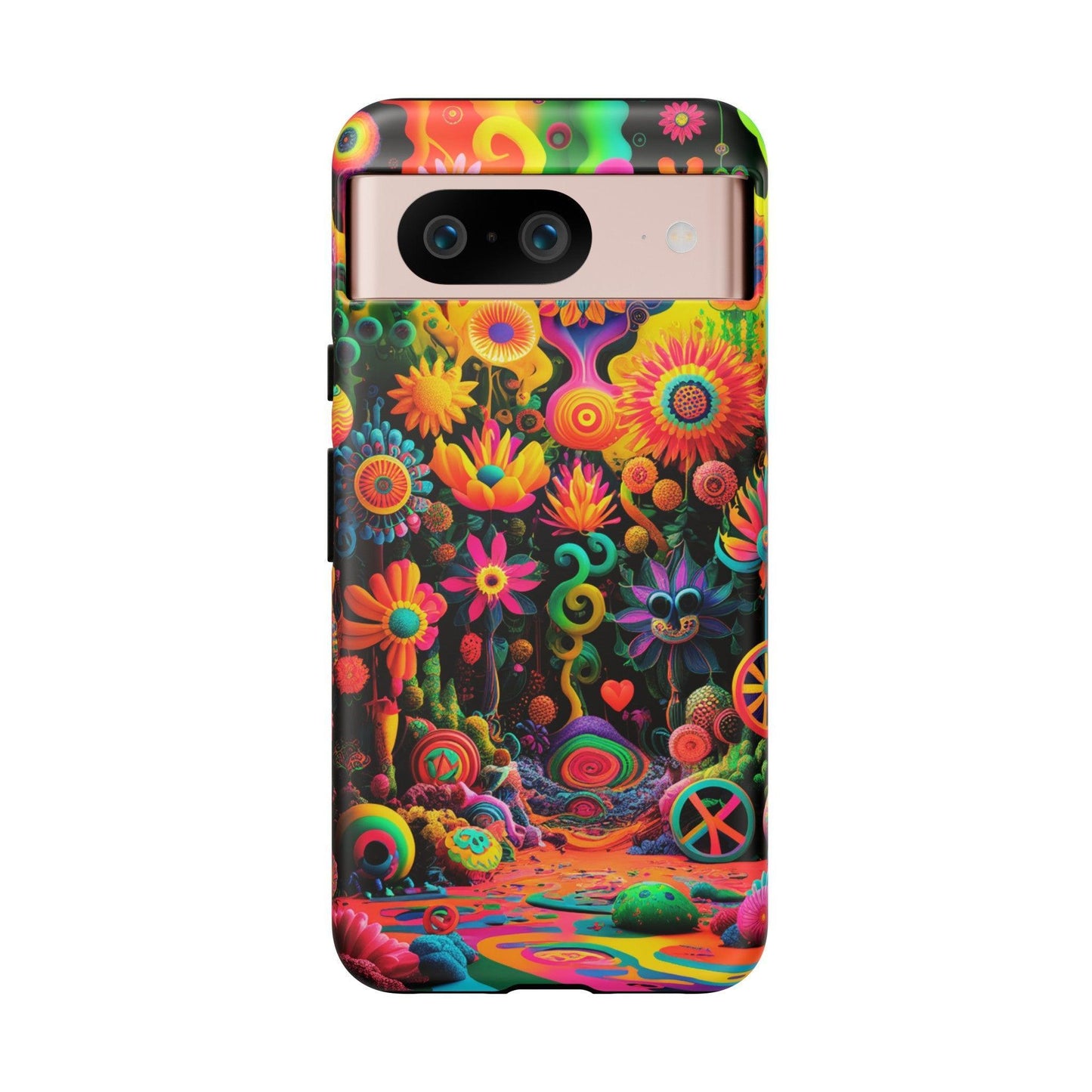 Tough Phone Case :" Eclectic Elegance Phone Case Collection" ( Hippie Style patterns)