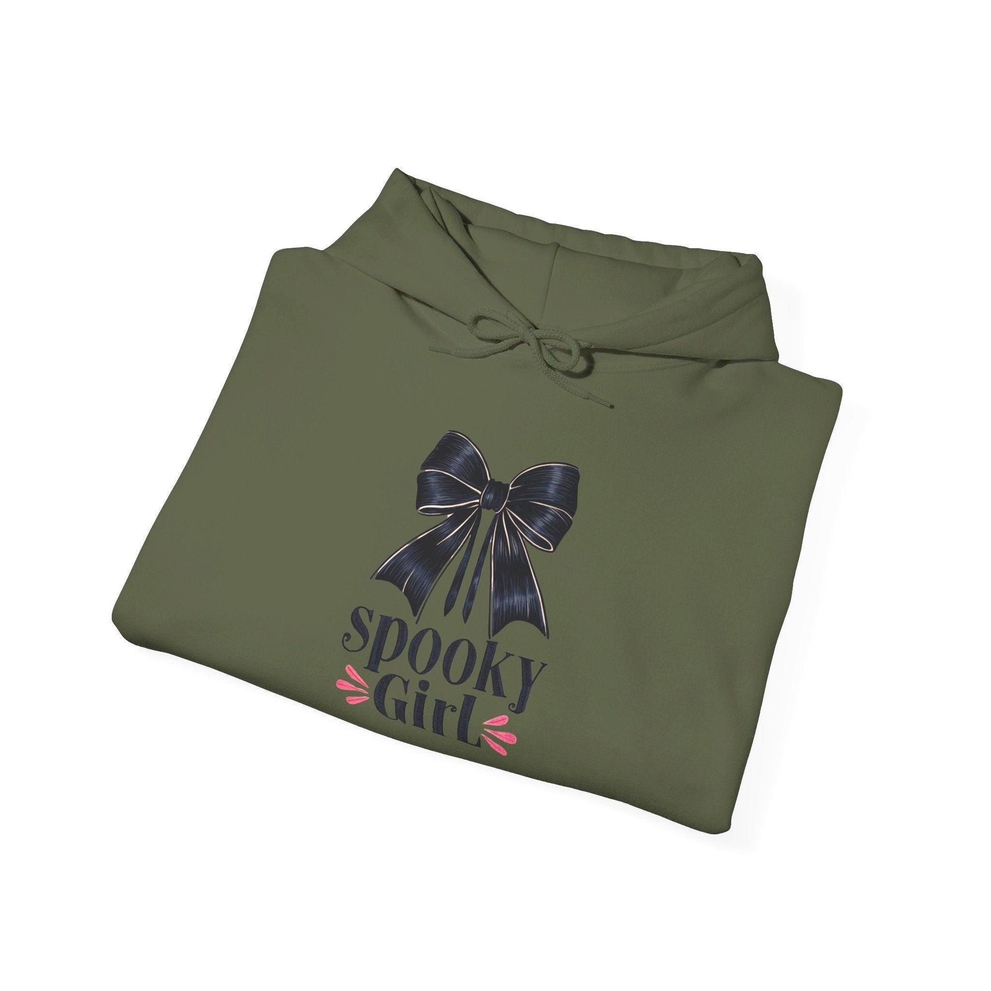 Spooky Girl Halloween Hooded Sweatshirt - Cosmic Creations by Karen