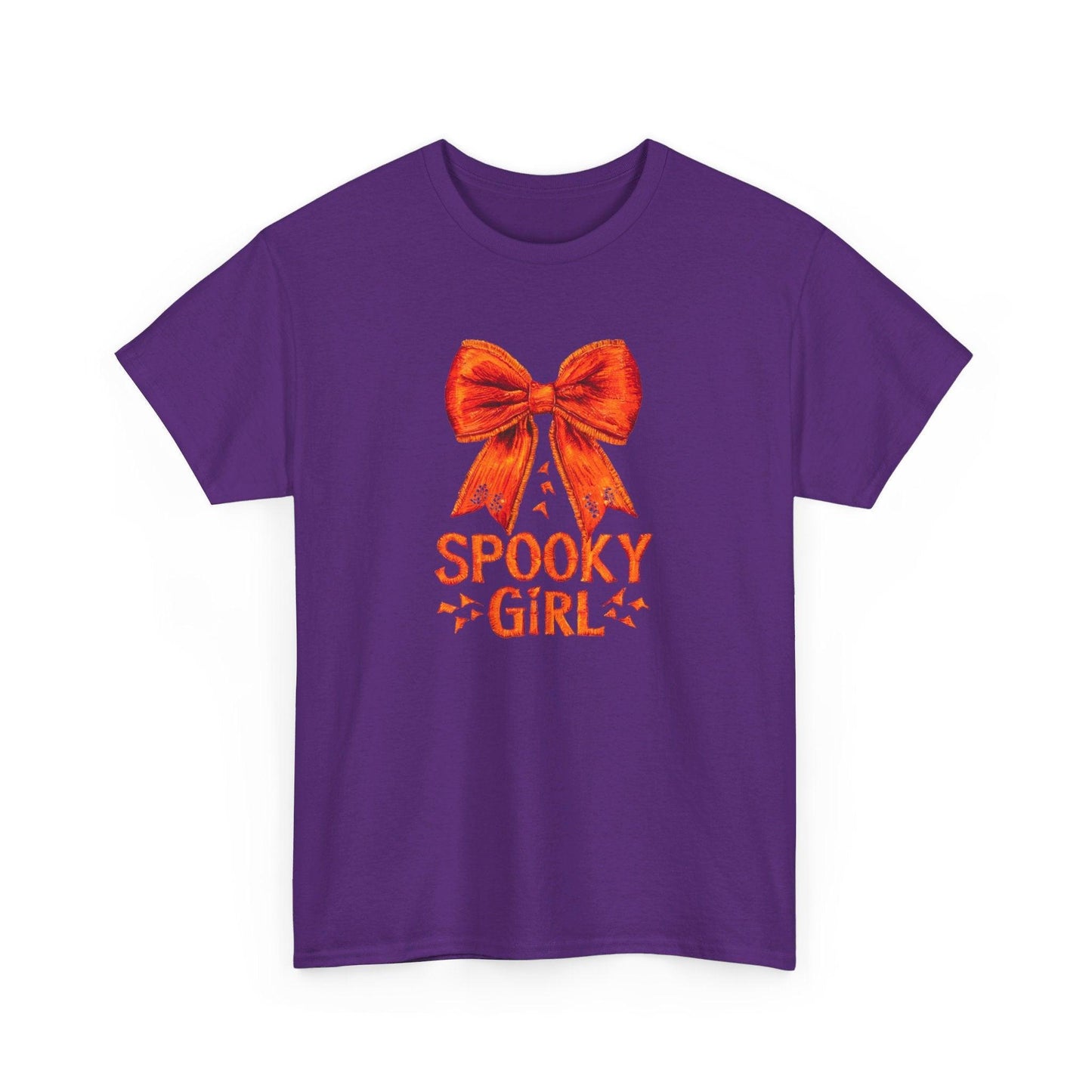 Spooky Girl Coquette Cotton Tee - Cosmic Creations by Karen