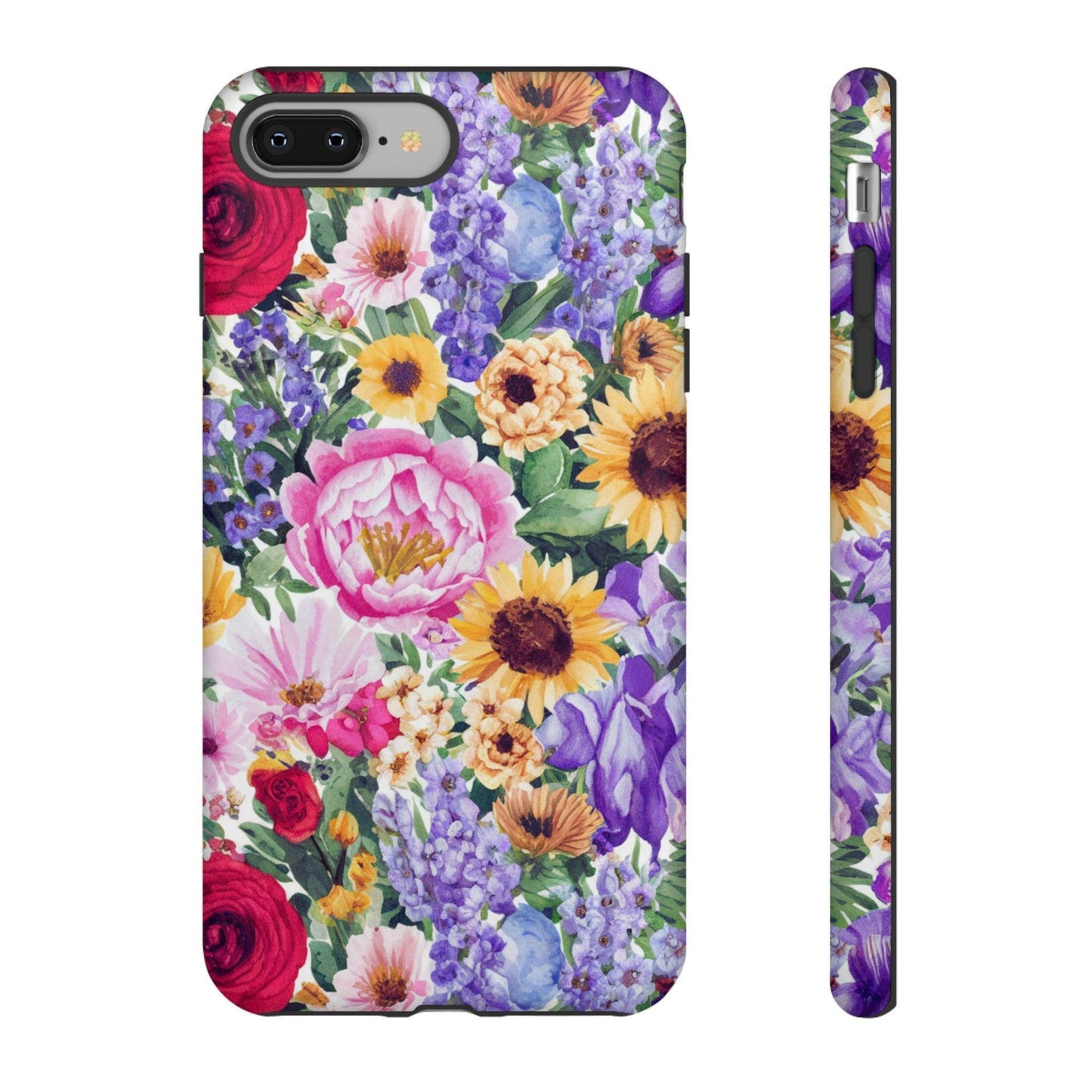 Tough Cellphone Case :" Eclectic Elegance Phone Case Collection" ( Floral patterns)