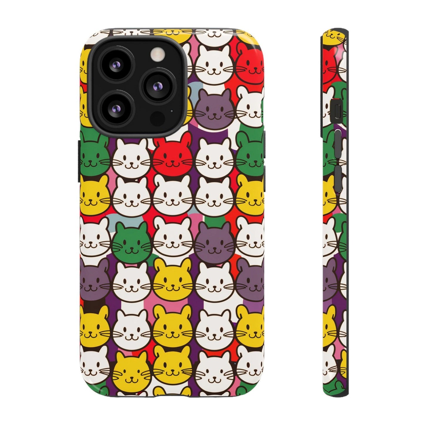 Cat Lovers Collection Tough Cellphone Case - Cosmic Creations by Karen