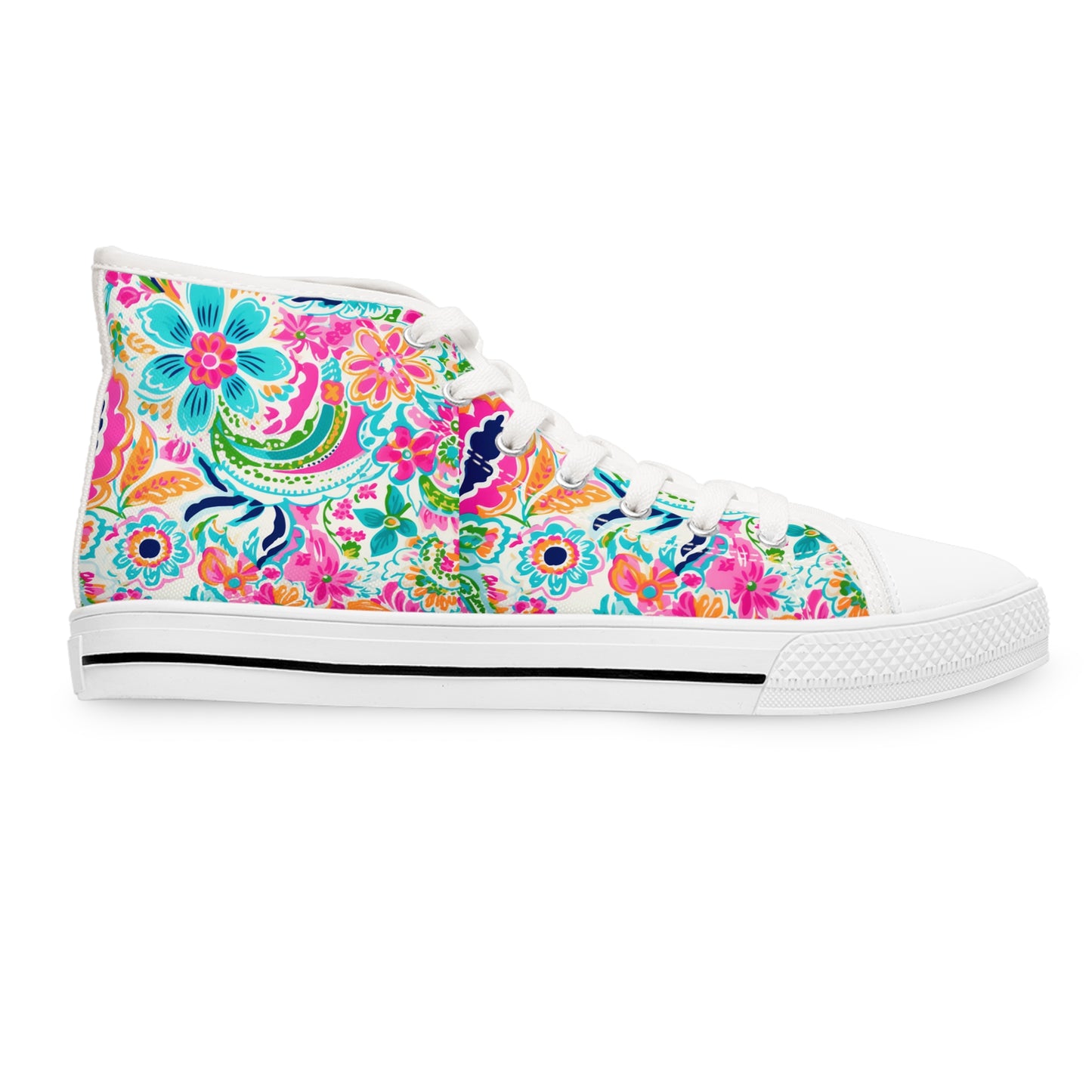 Awesome Boho Style Design High Top Sneakers