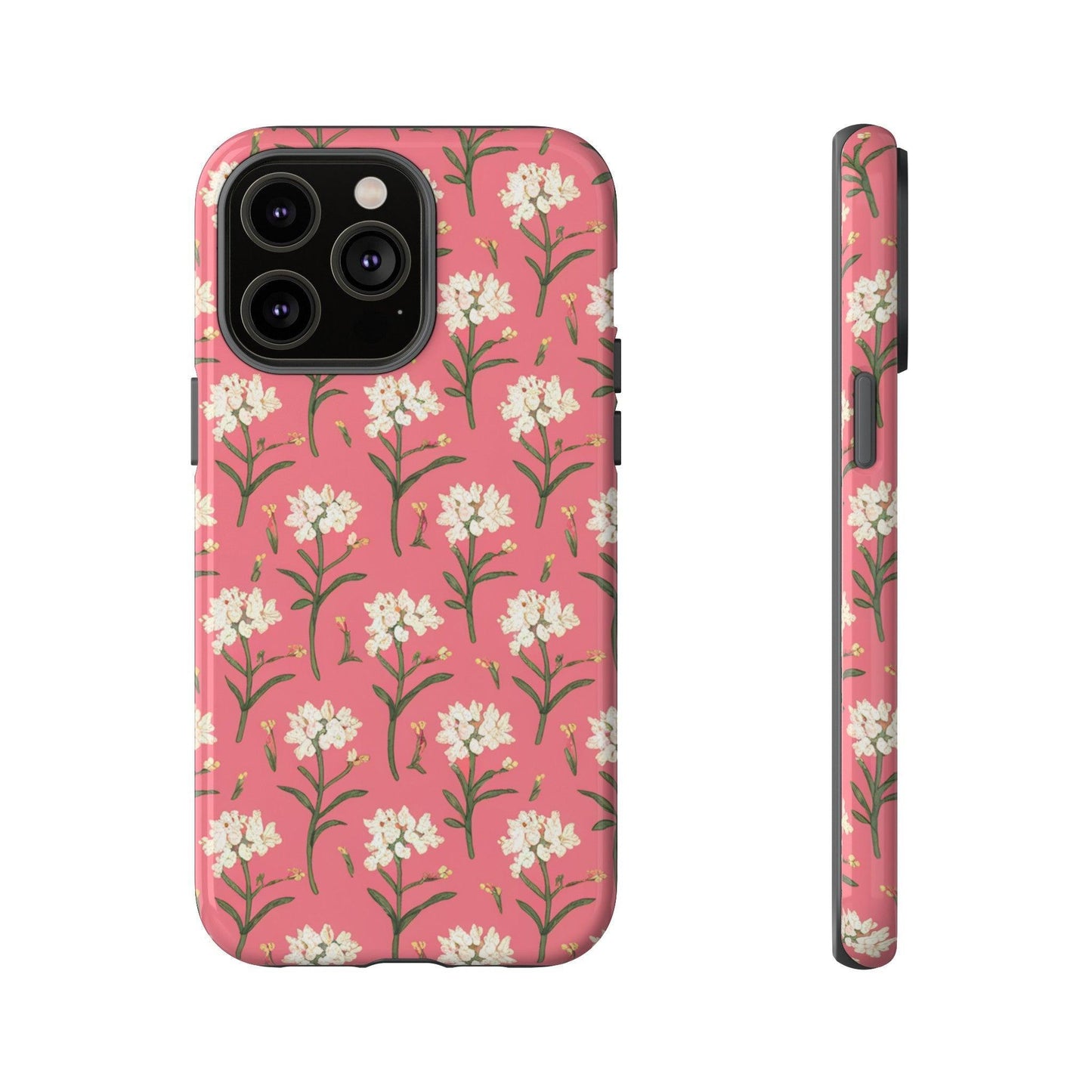 Tough Cellphone Case :" Eclectic Elegance Phone Case Collection" ( Floral patterns)