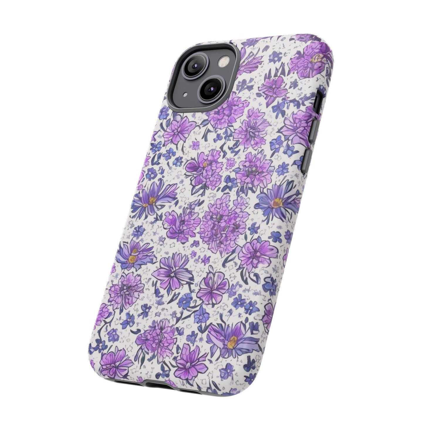 Tough Cellphone Case :" Eclectic Elegance Phone Case Collection" ( Floral patterns)