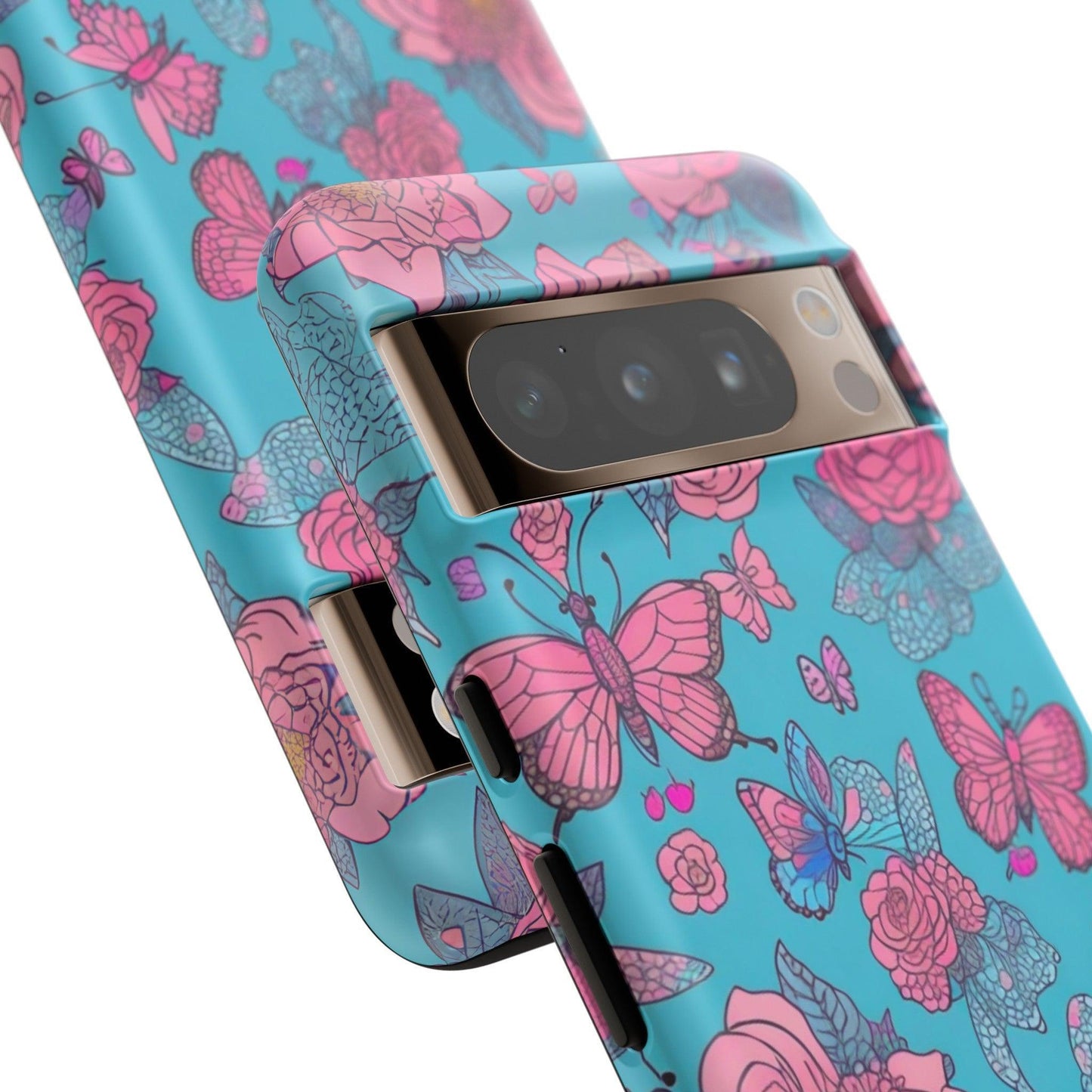 Tough Cellphone Case :" Eclectic Elegance Phone Case Collection" ( Floral patterns)