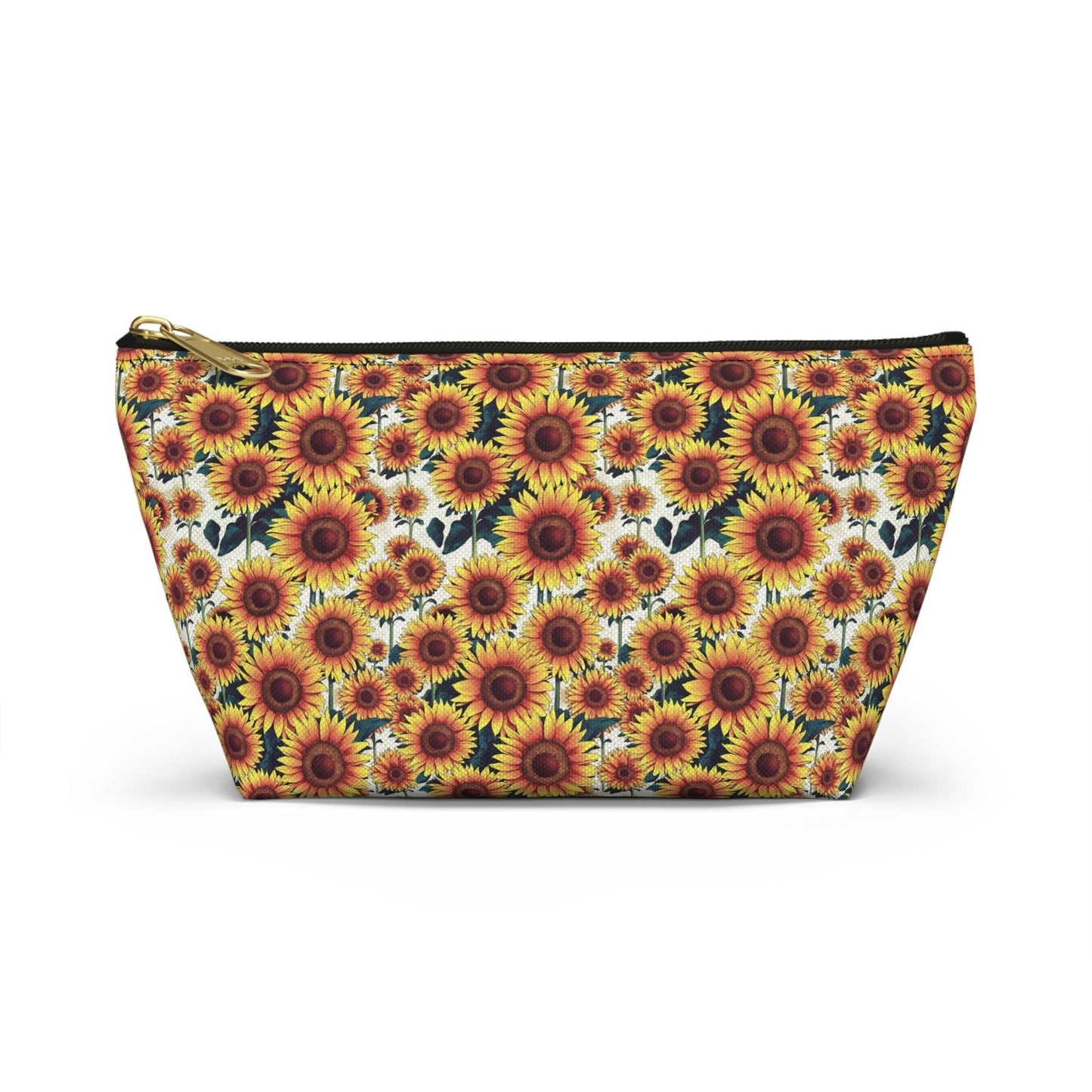 "Sunflower Accessory Pouch"